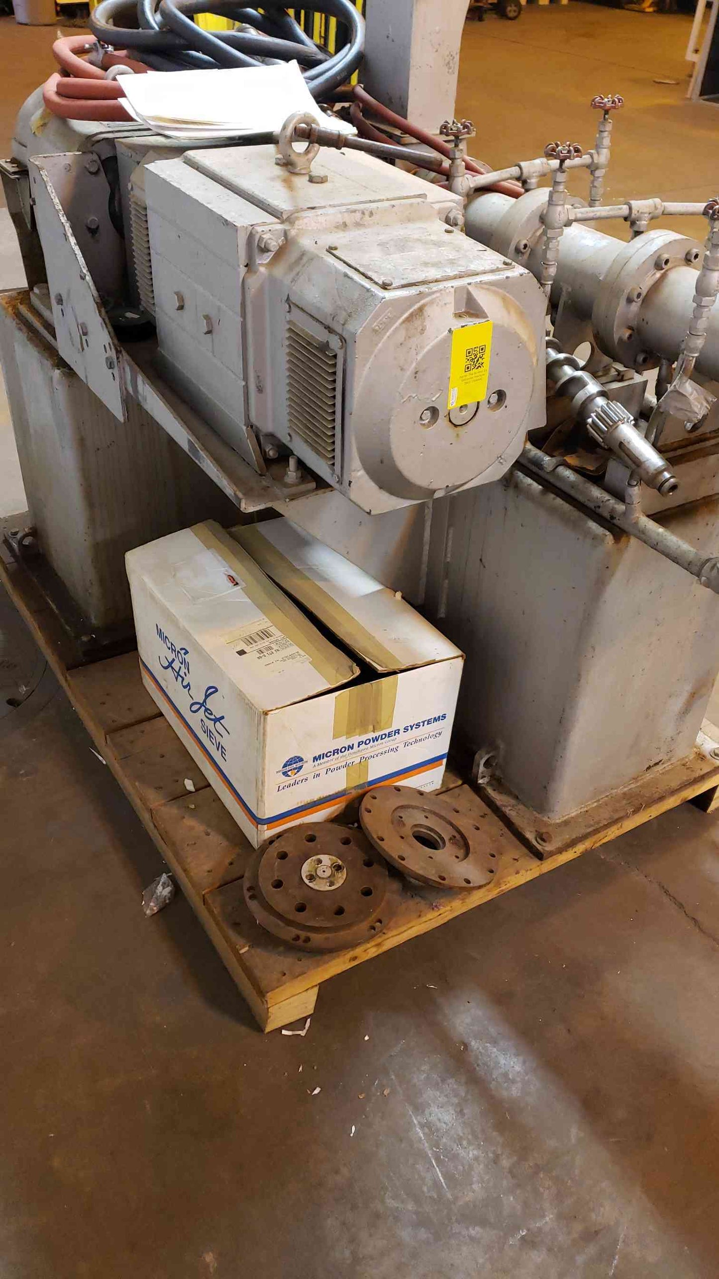 Bonnot Single Screw Extruder 2.5 diameter x 48 long jacketed Extrusion Machine (SKU: 1508AA)(1508AA)