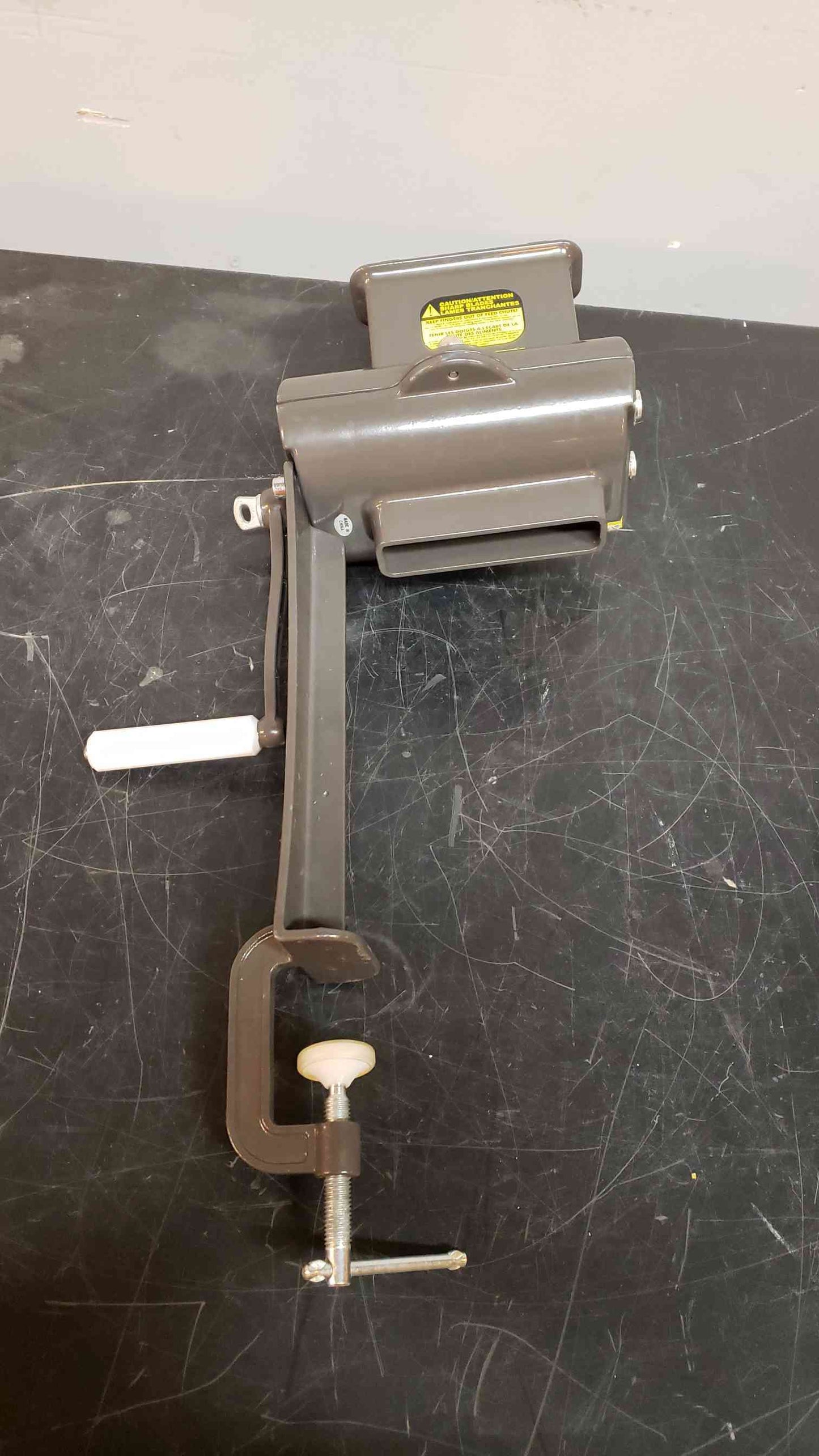 Weston Manual Single-Support Jerky Slicer MODEL: 07-3801-W-A (SKU: 1986AA)(1986AA)