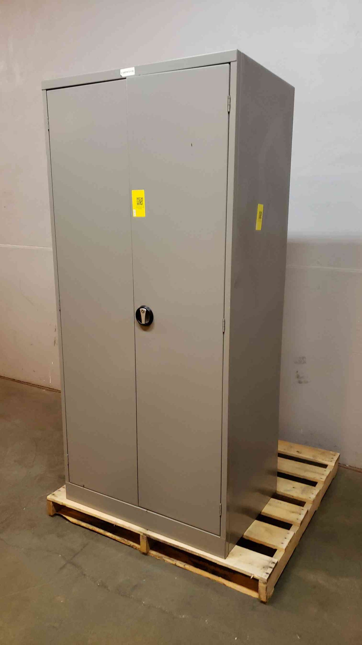Gray 6'6" Tall Storage Cabinet (SKU: 2474AA)(2474AA)