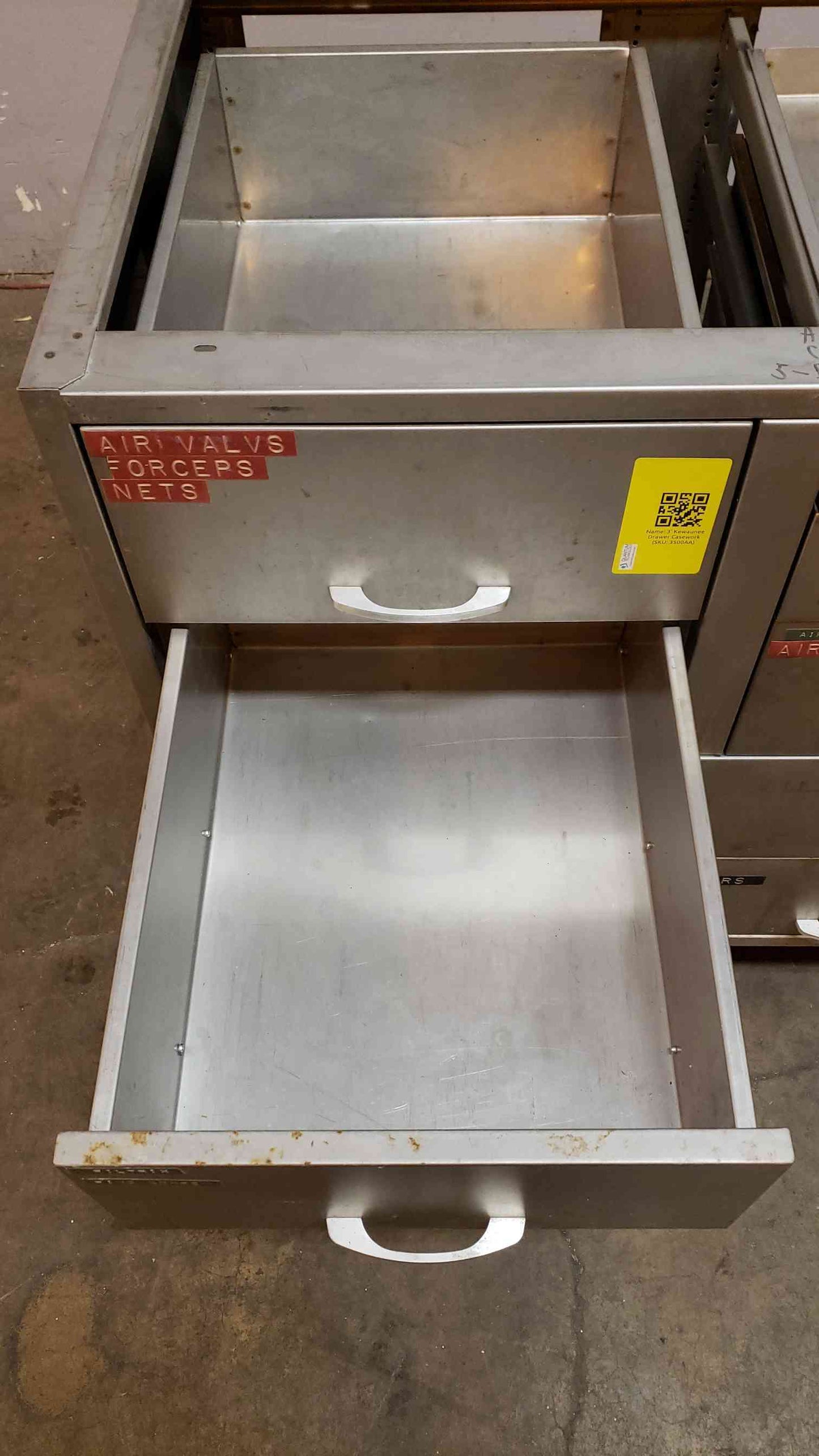 3' Kewaunee Drawer Casework (SKU: 3500AA)(3500AA)