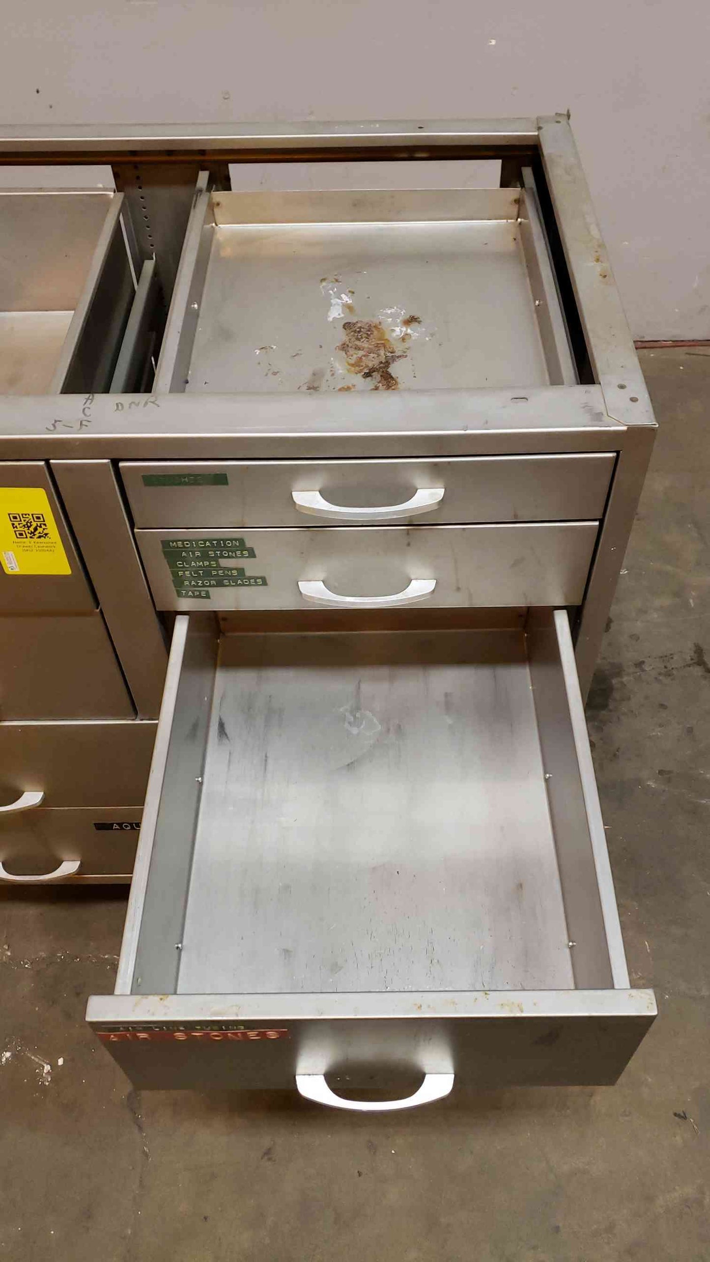 3' Kewaunee Drawer Casework (SKU: 3500AA)(3500AA)