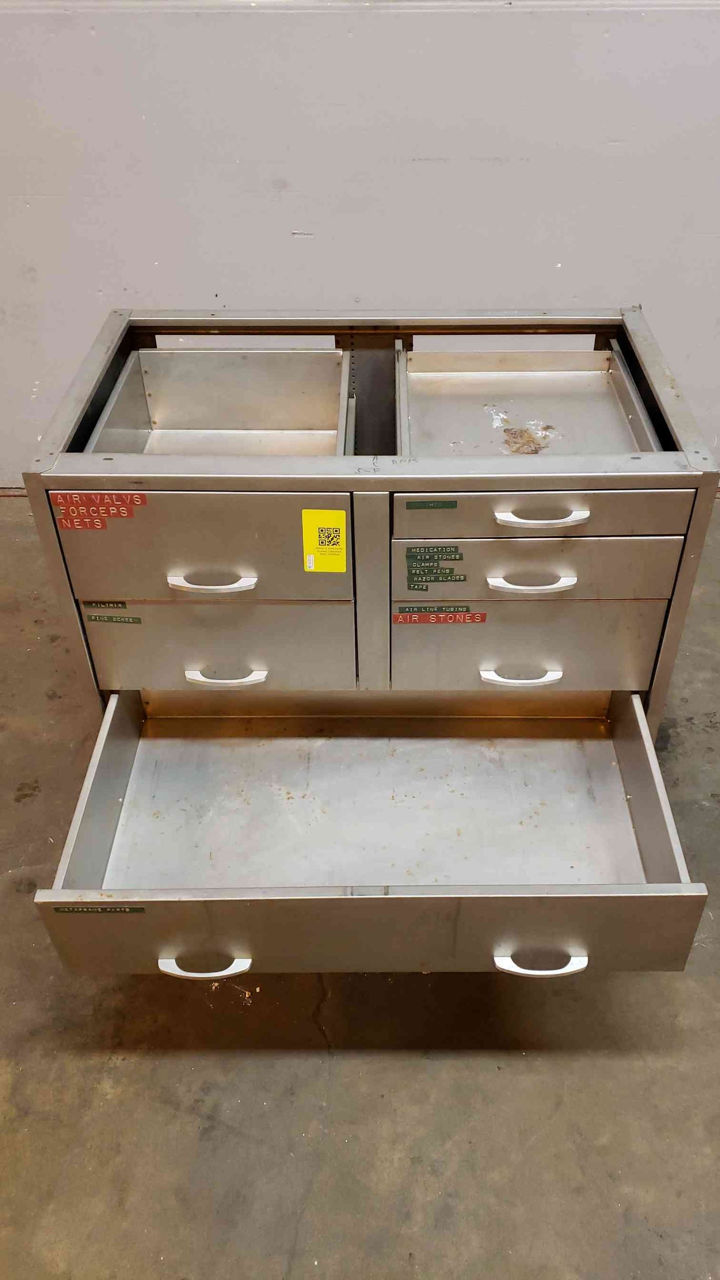 3' Kewaunee Drawer Casework (SKU: 3500AA)(3500AA)