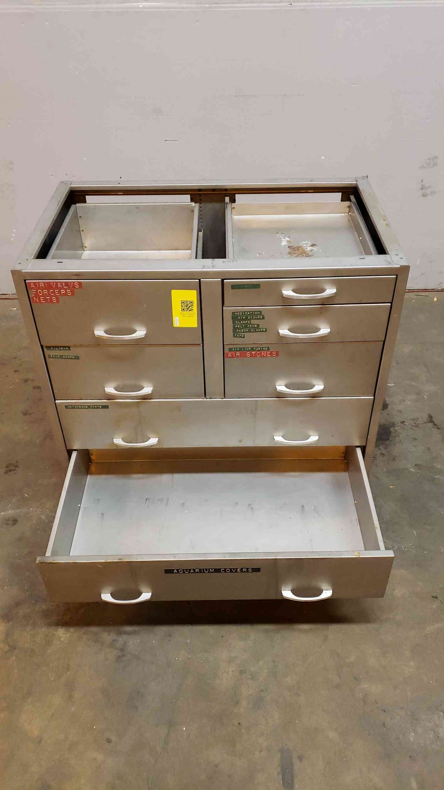 3' Kewaunee Drawer Casework (SKU: 3500AA)(3500AA)