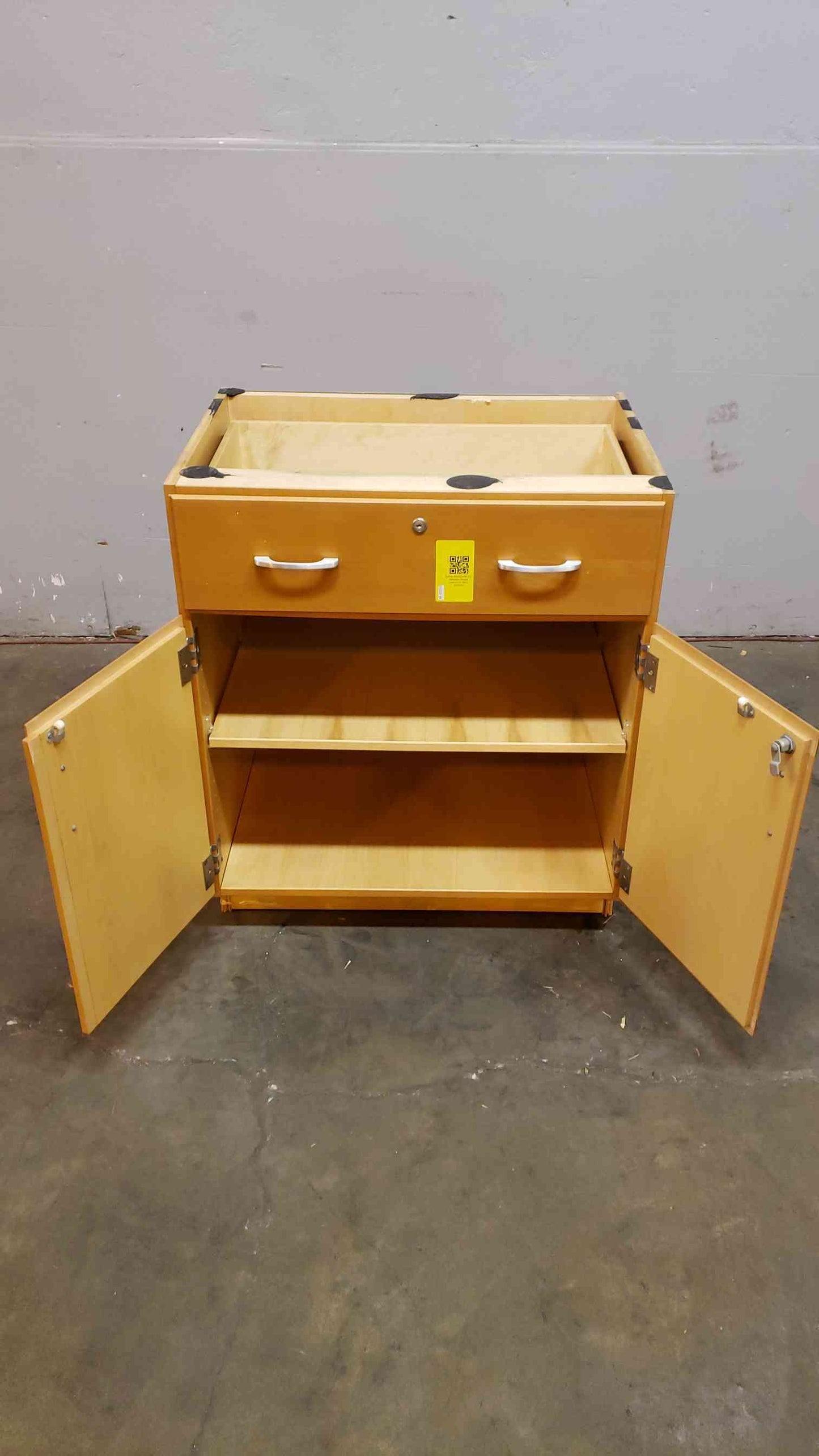 Kewaunee 2'6" Wooden Mixed Casework (SKU: 3509AA)(3509AA)