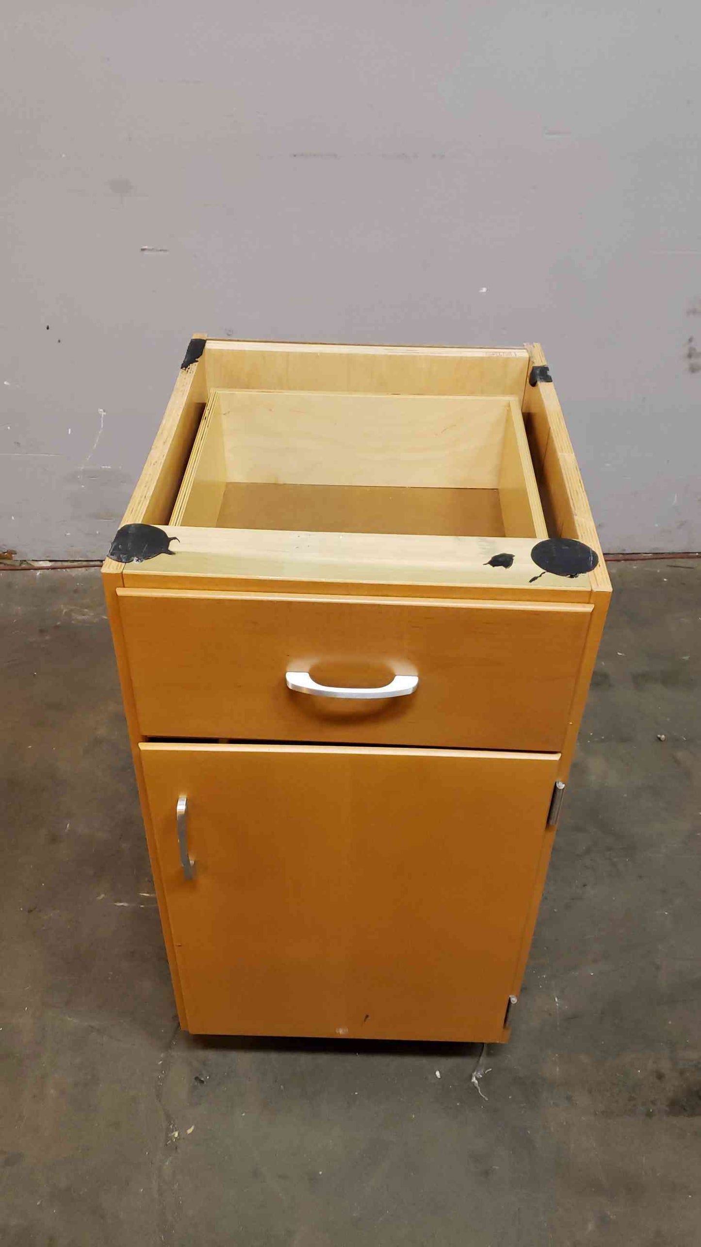 Kewaunee 1'6" Wooden Mixed Casework (SKU: 3988AA)(3988AA)