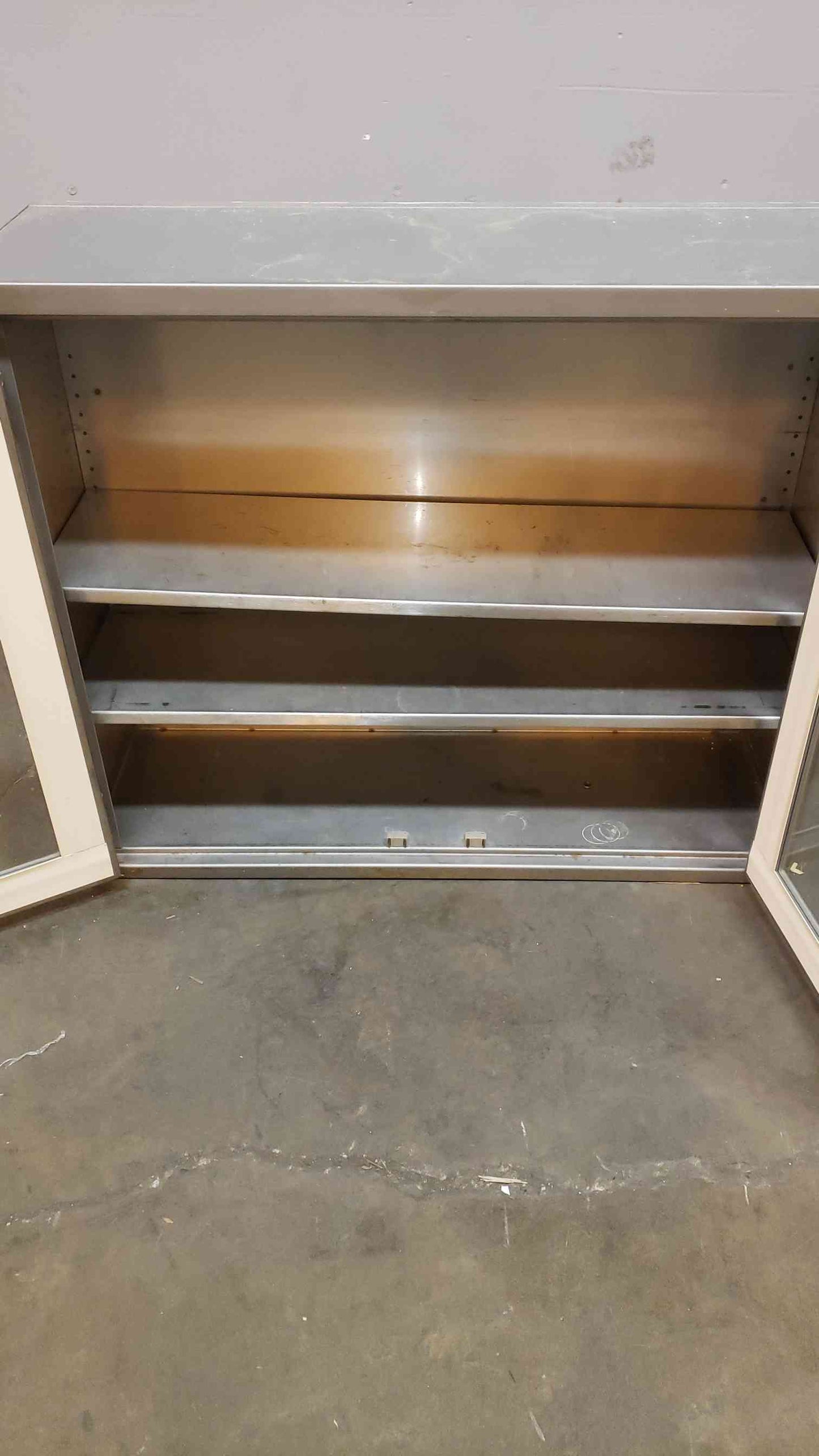 3' Kewaunee Dual Glass Door Overhead (SKU: 3979AA)(3979AA)