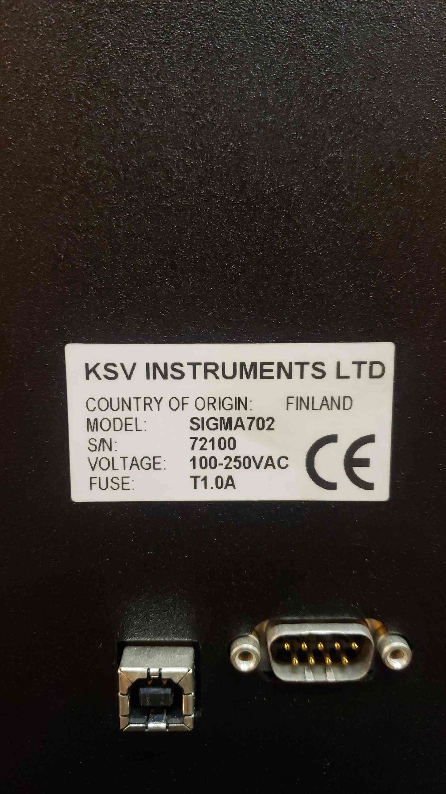 KSV Sigma 702 Force Tensiometer (SKU: 4476AA)