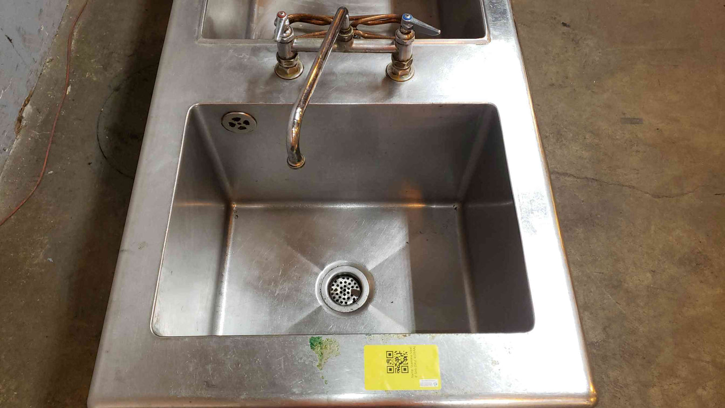 Stainless Steel 8' Sink (SKU: 4509AA)(4509AA)