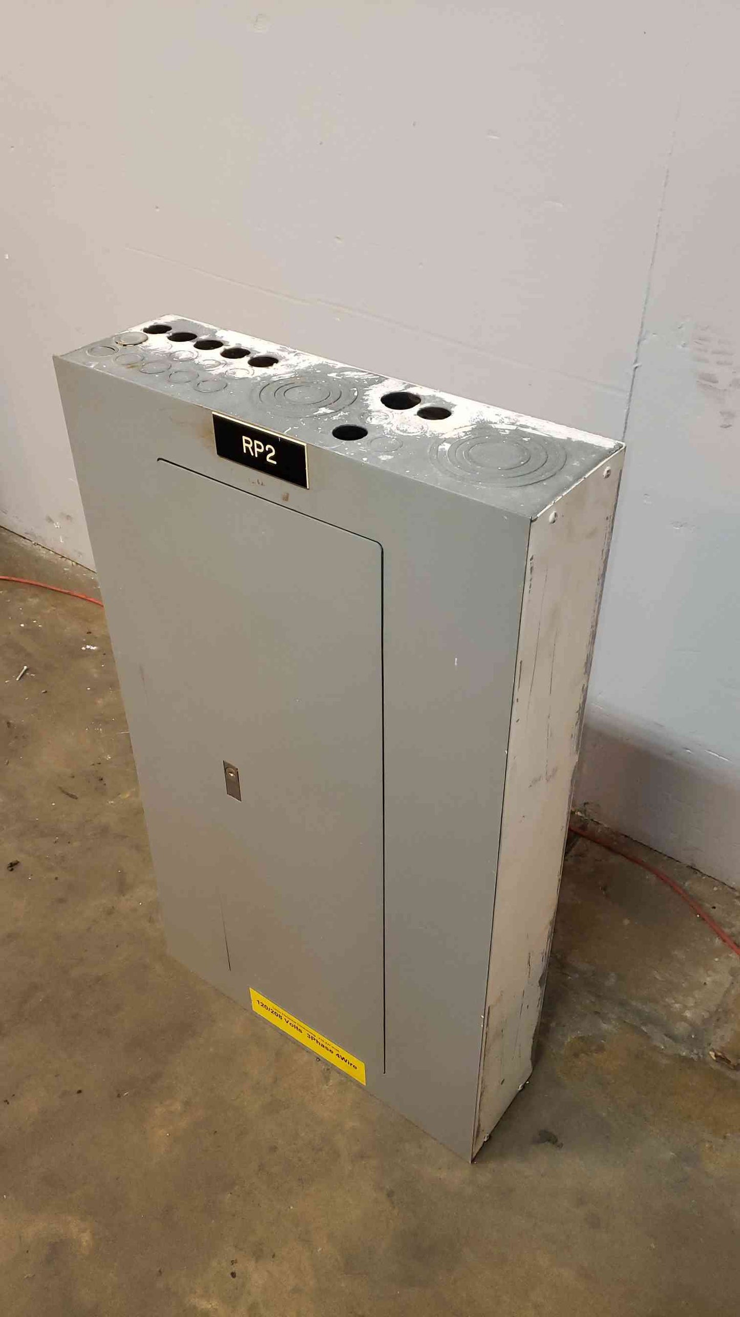 225A NQOD Square D Panel Board 208/120/240V LOADED(100286)