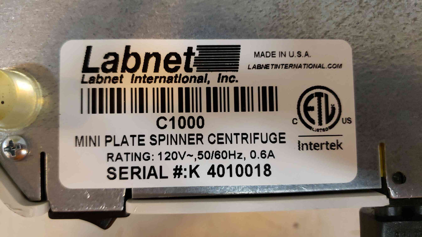 Labnet Mini Plate Spinner Centrifuge C1000