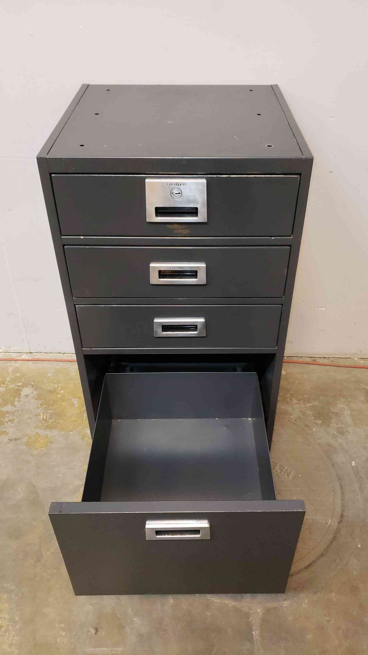 LeFebure Standing Height Banking Cabinet Casework 20" Metal(100608BDL)