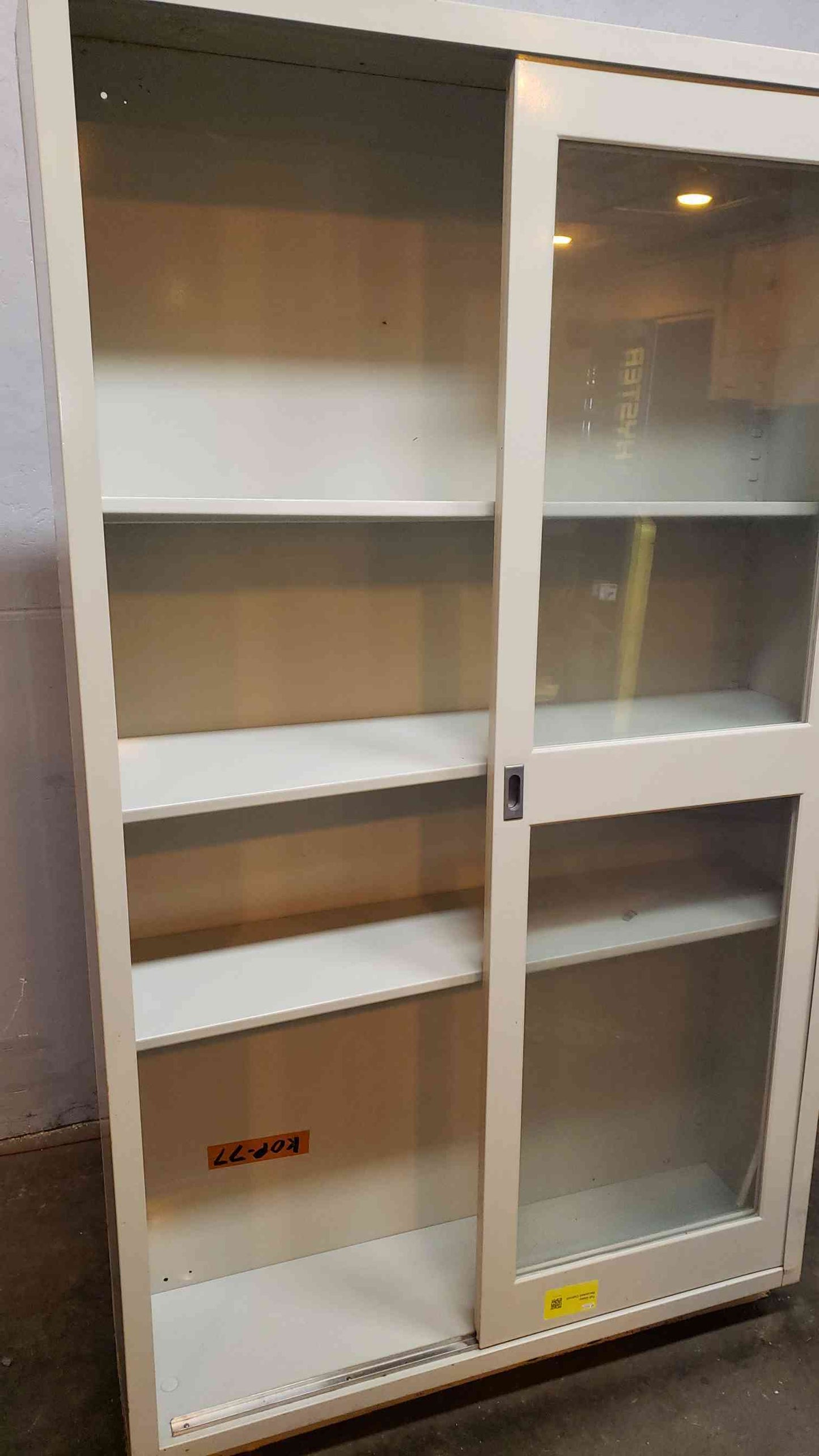 48" Tall Glass Recessed Cabinet(S6LLST6407)