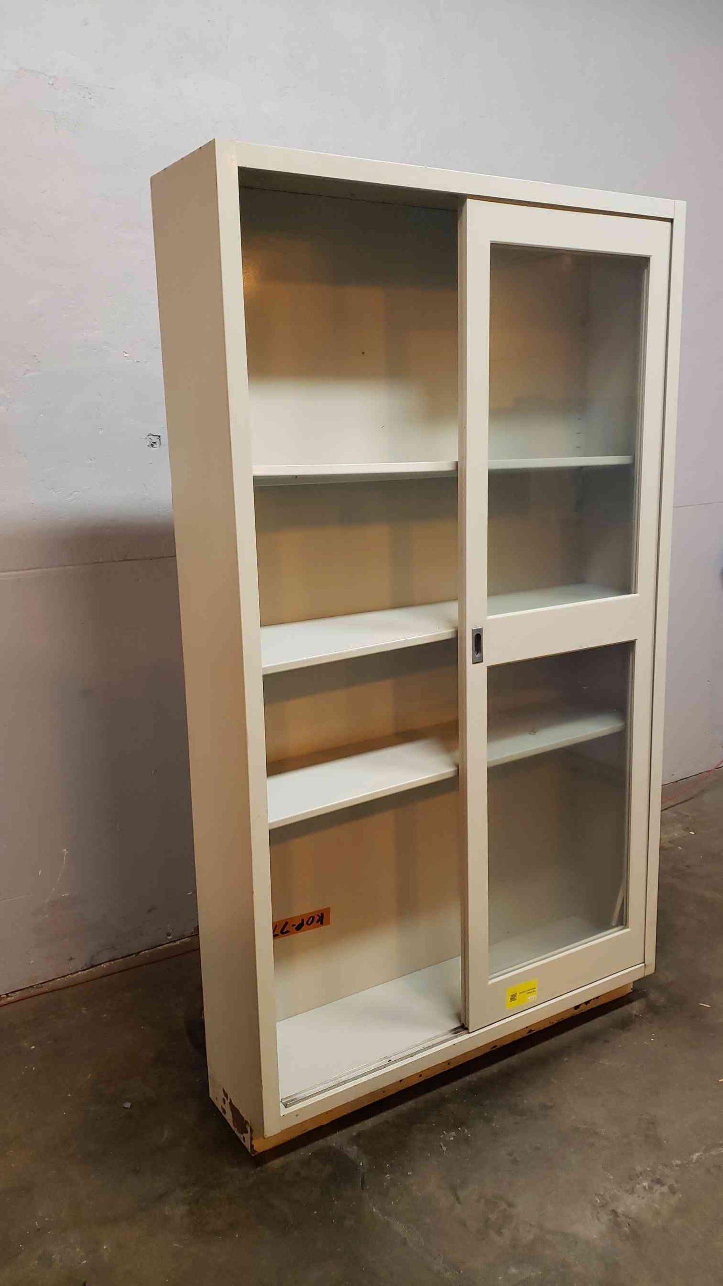 48" Tall Glass Recessed Cabinet(S6LLST6407)