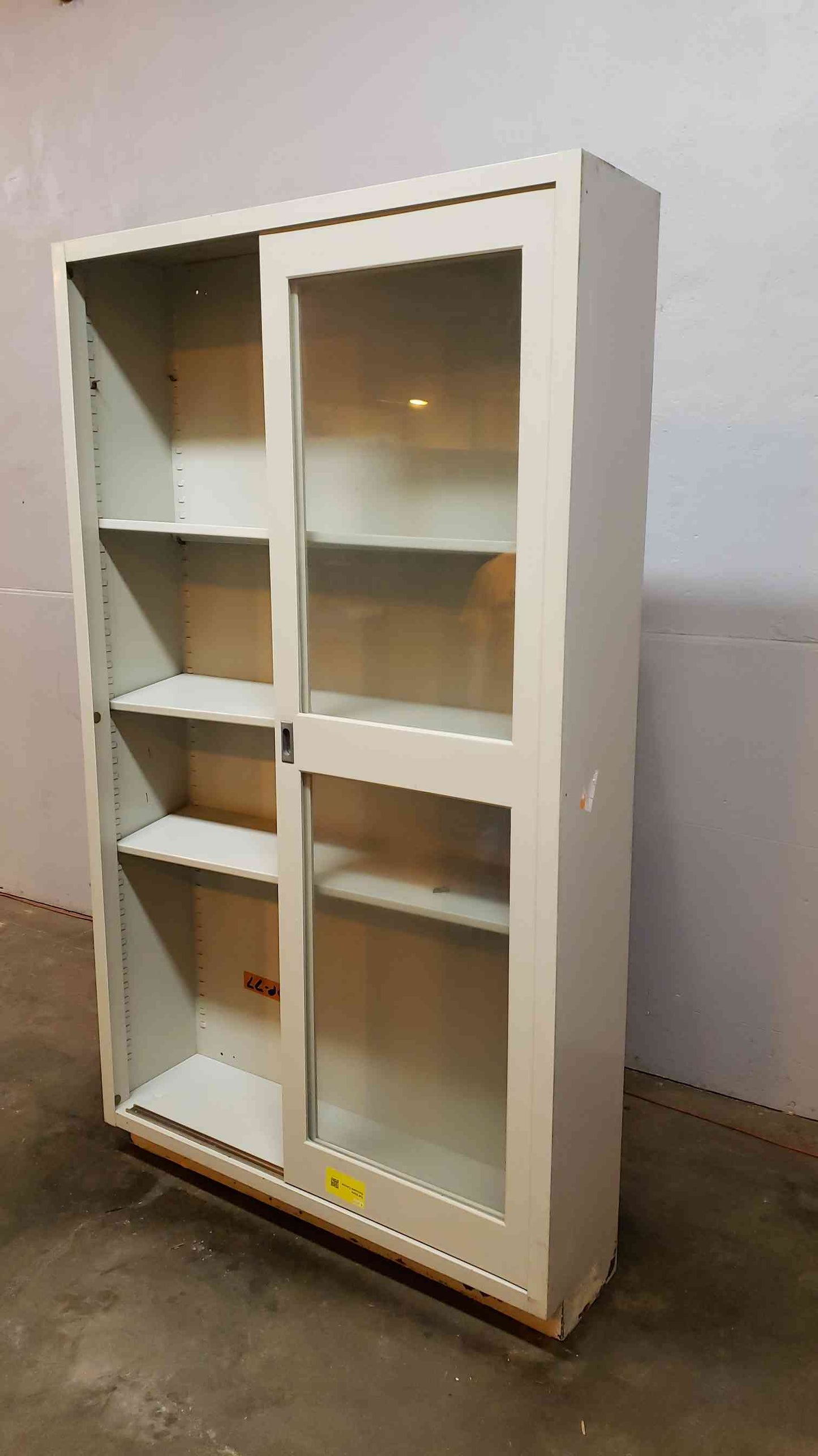 48" Tall Glass Recessed Cabinet(S6LLST6407)