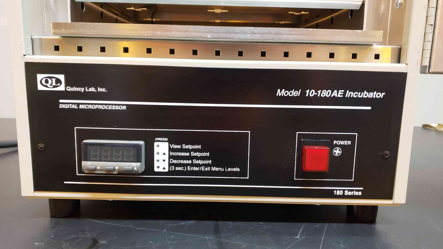 Quincy Lab Incubator 10-180AE General Purpose Oven(100957)