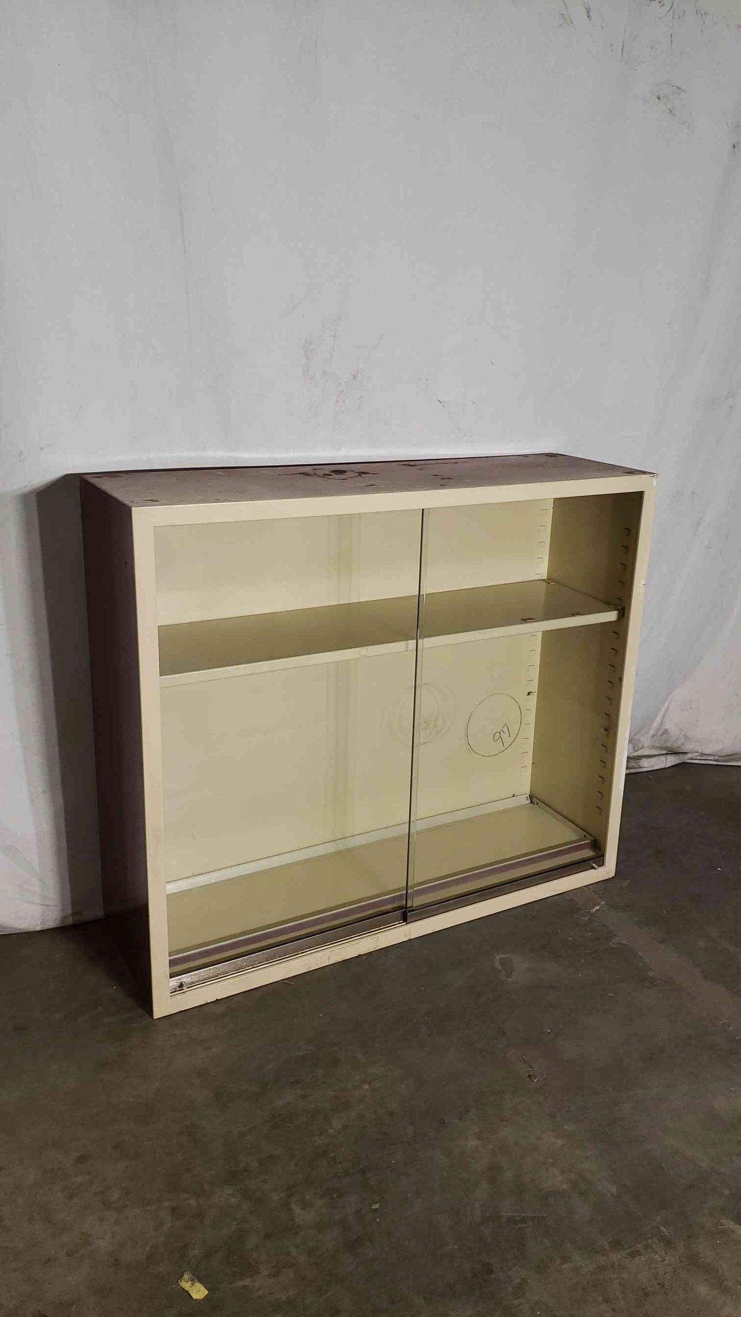 42" Sliding Glass Door Overhead Cabinet(100018)
