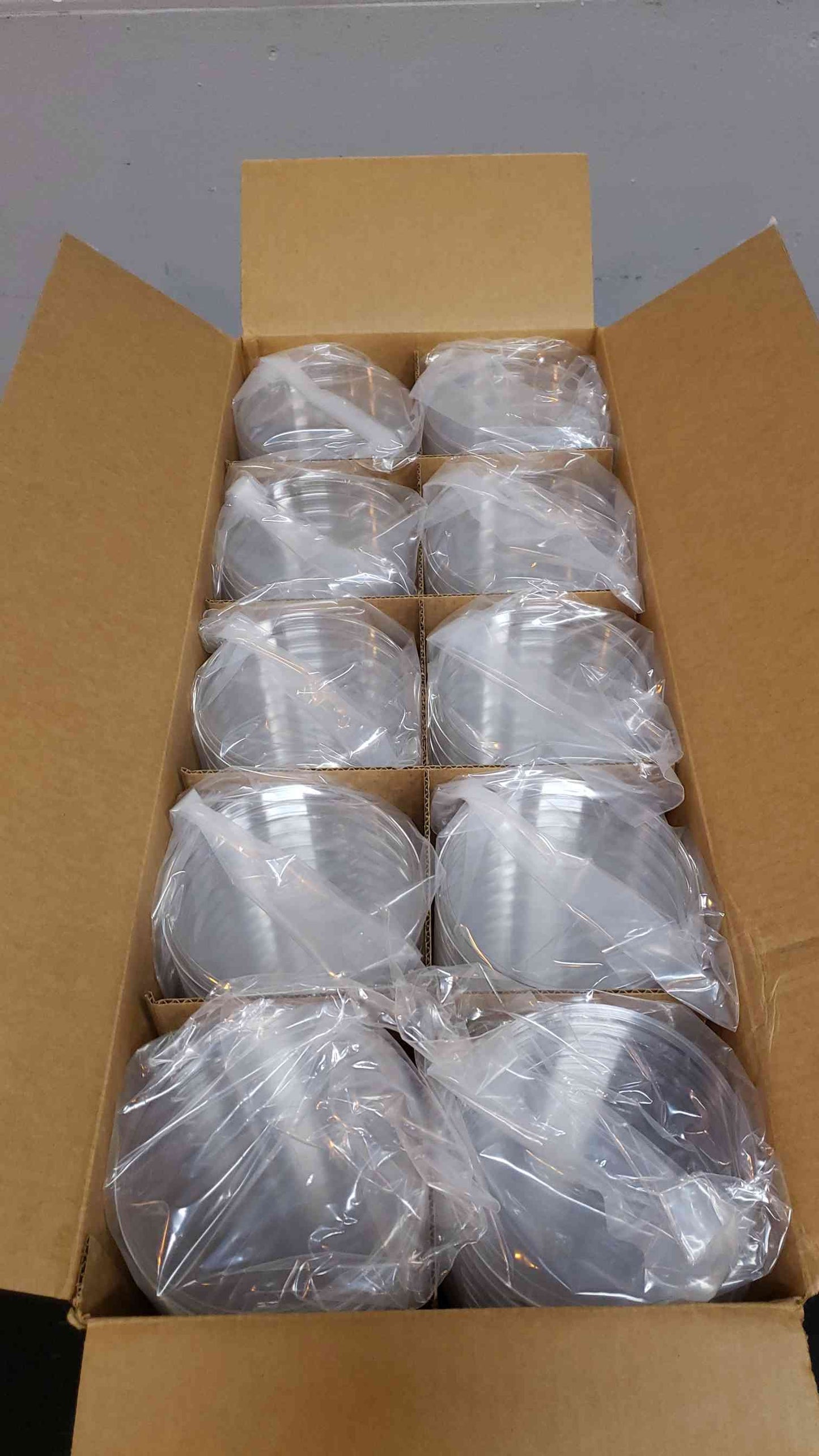 Lot of 1200 Lab Force Sterile 150x15mm Petri Dish (SKU: 4407AA)