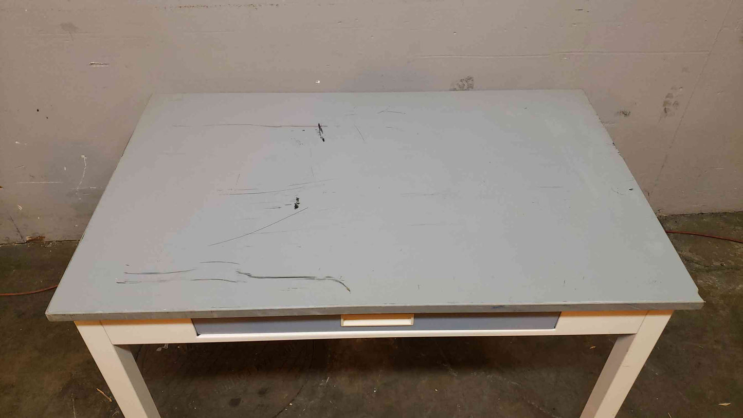 4' Fisher Hamilton Table W/ Apron (SKU: 1945AA)(1945AA)
