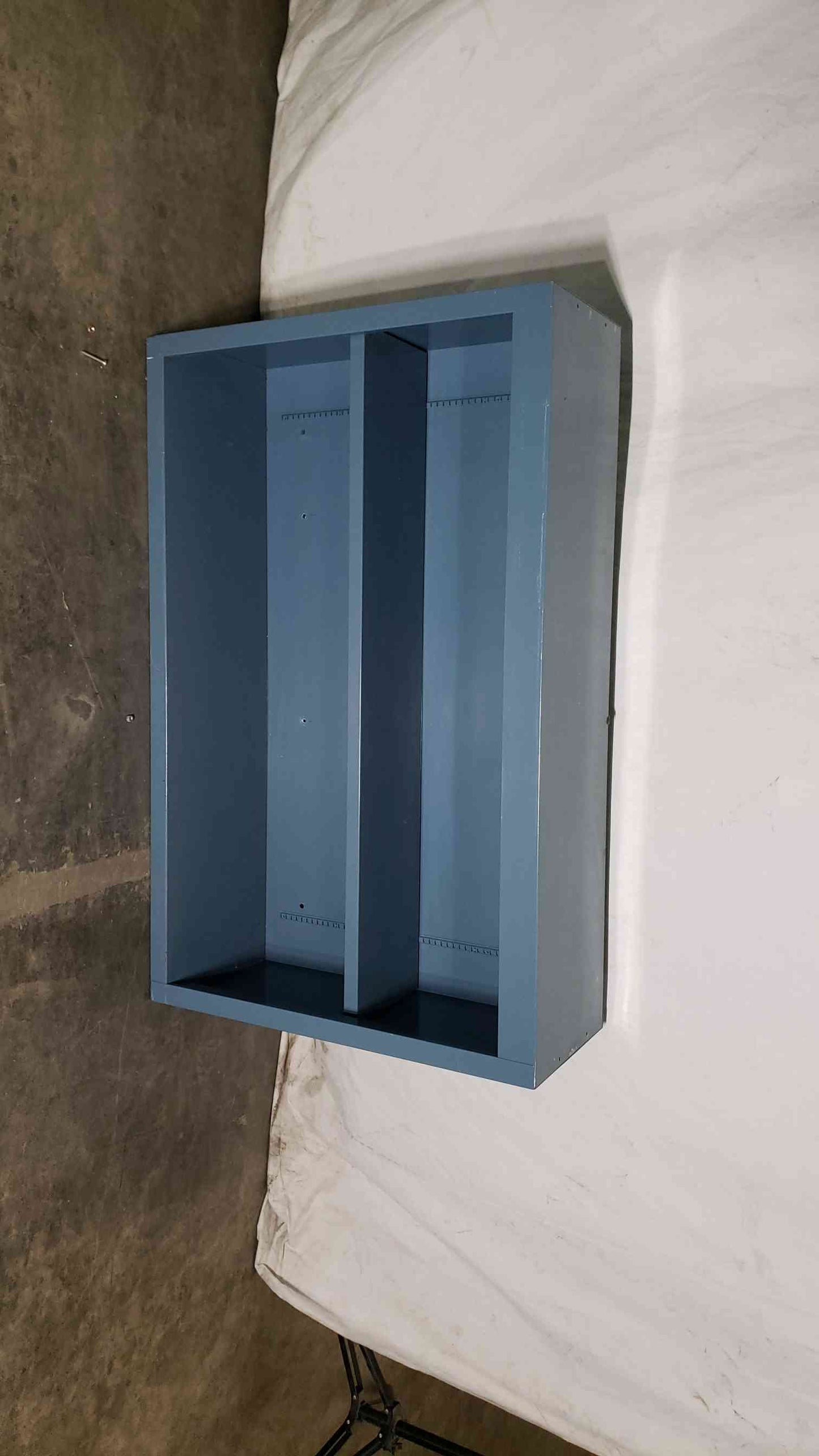 47" Blue Overhead Cabinet No Doors(100011)