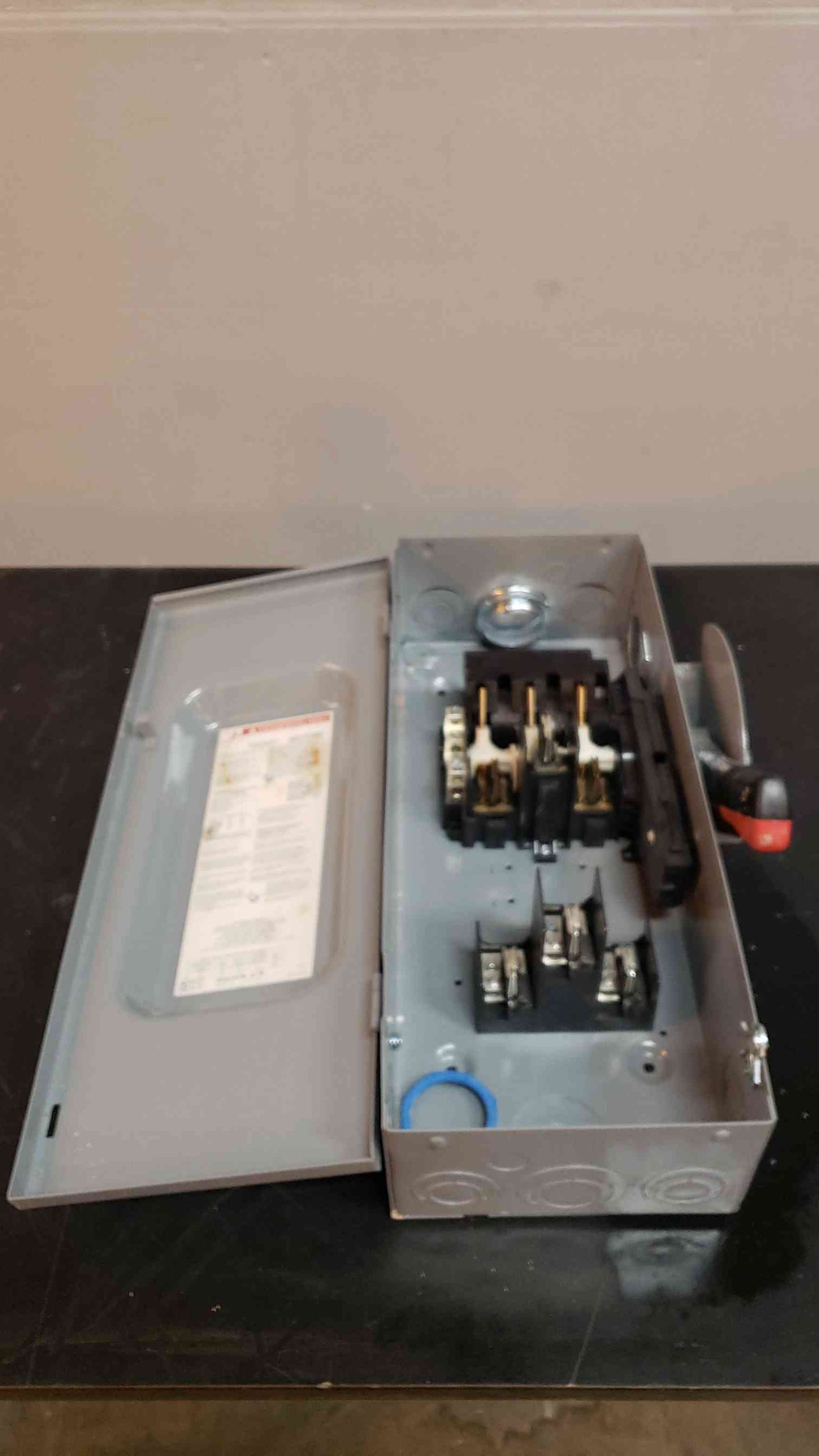 100A Heavy Duty Safety Switch Square D H363N(Q16507)
