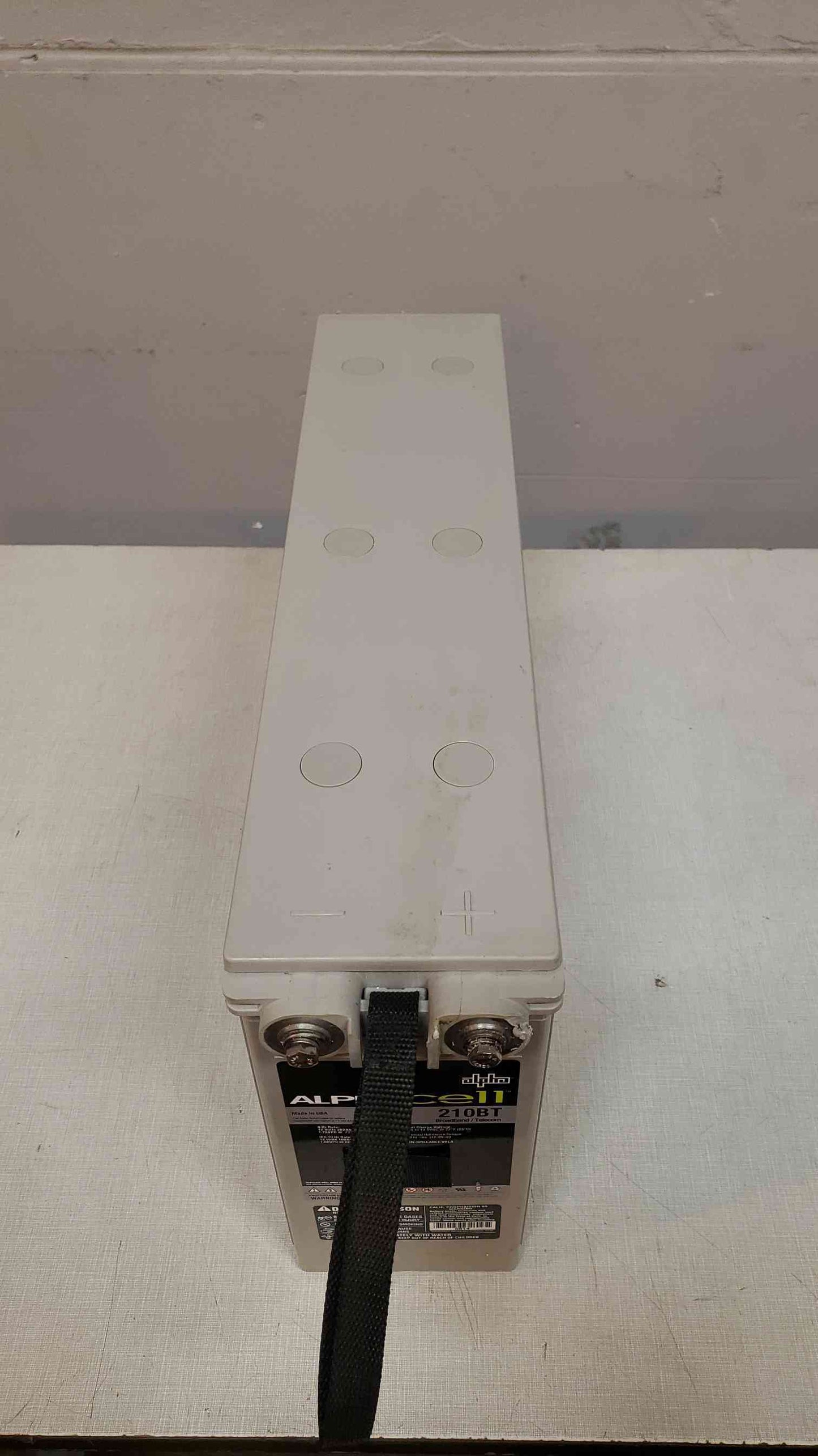 181 Amp ALPHAcell Battery 210BT Solar Audio DC UPS TESTED 12V(3883AA)