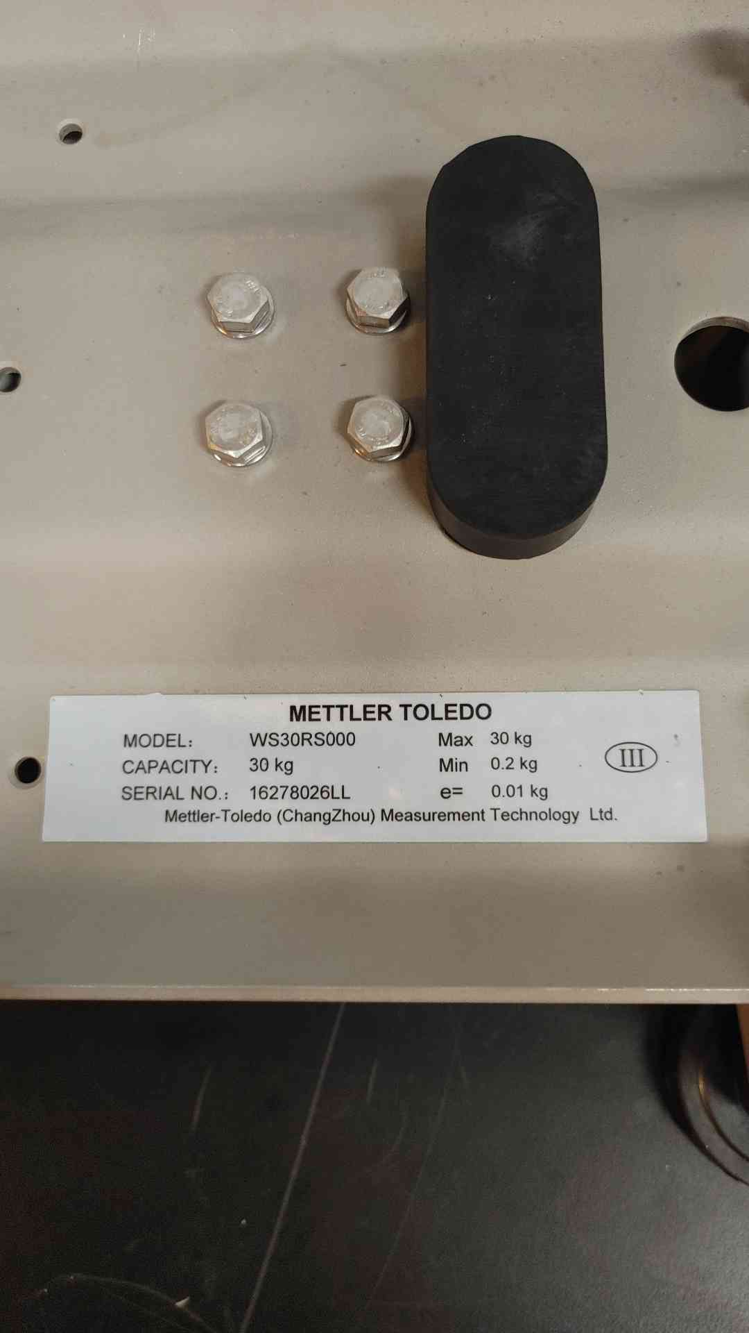 Mettler-Toledo Scale WS30RS000(100978)