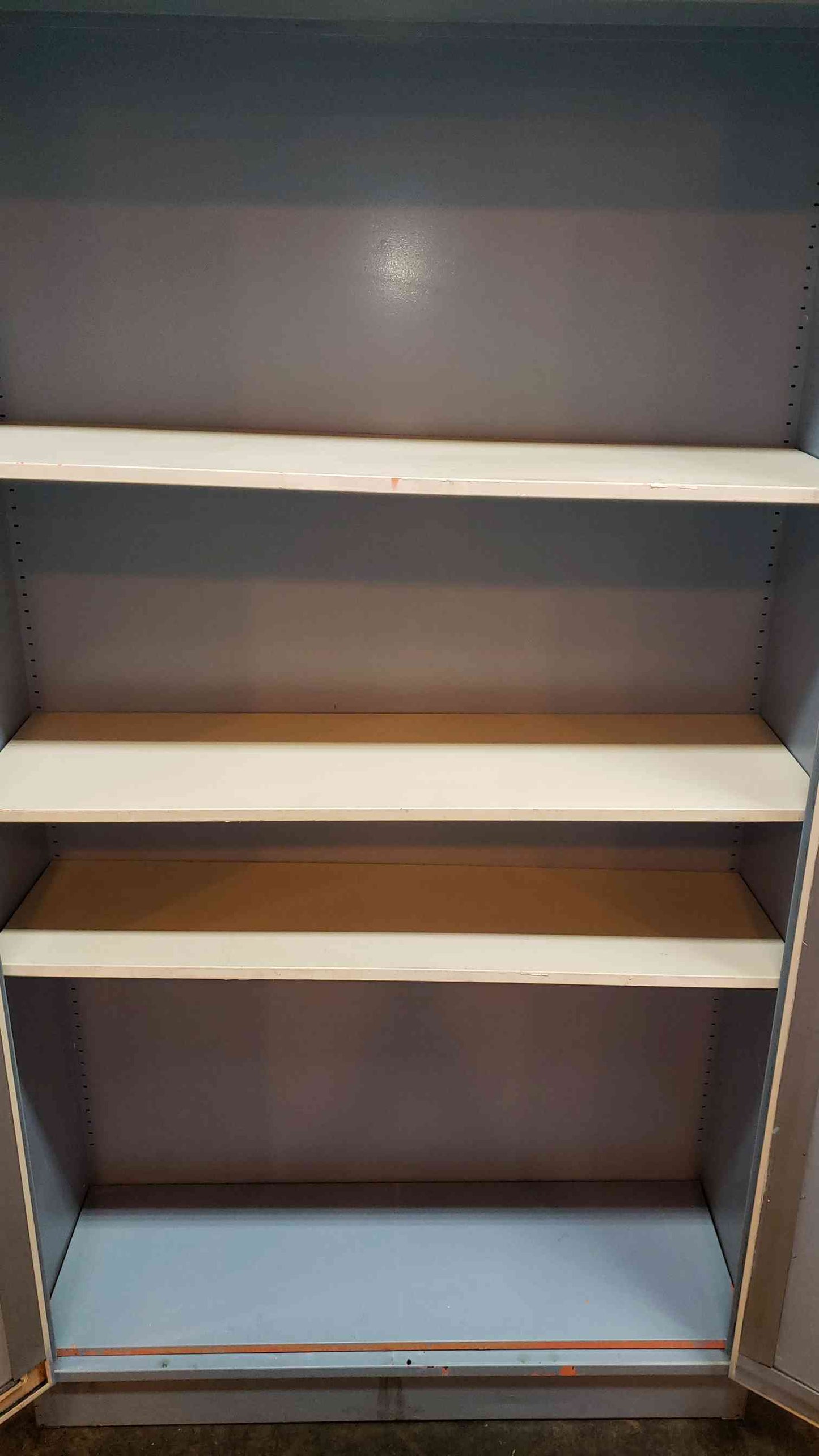 7' Tall Large Lab Storage Cabinet Metal Casework Glass(1381AA)