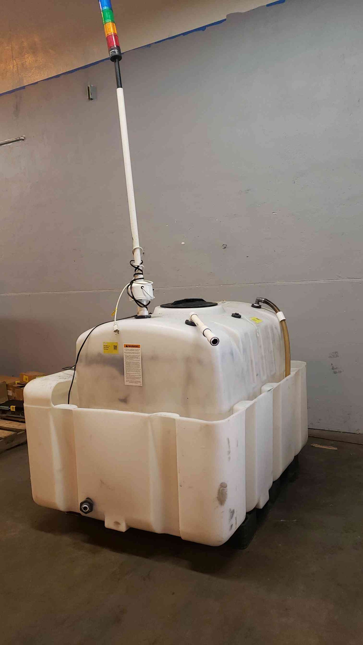 200 Gal PCO Ace Roto-Mold Container w/Sump PM00200SWSS(S6LLST4427)