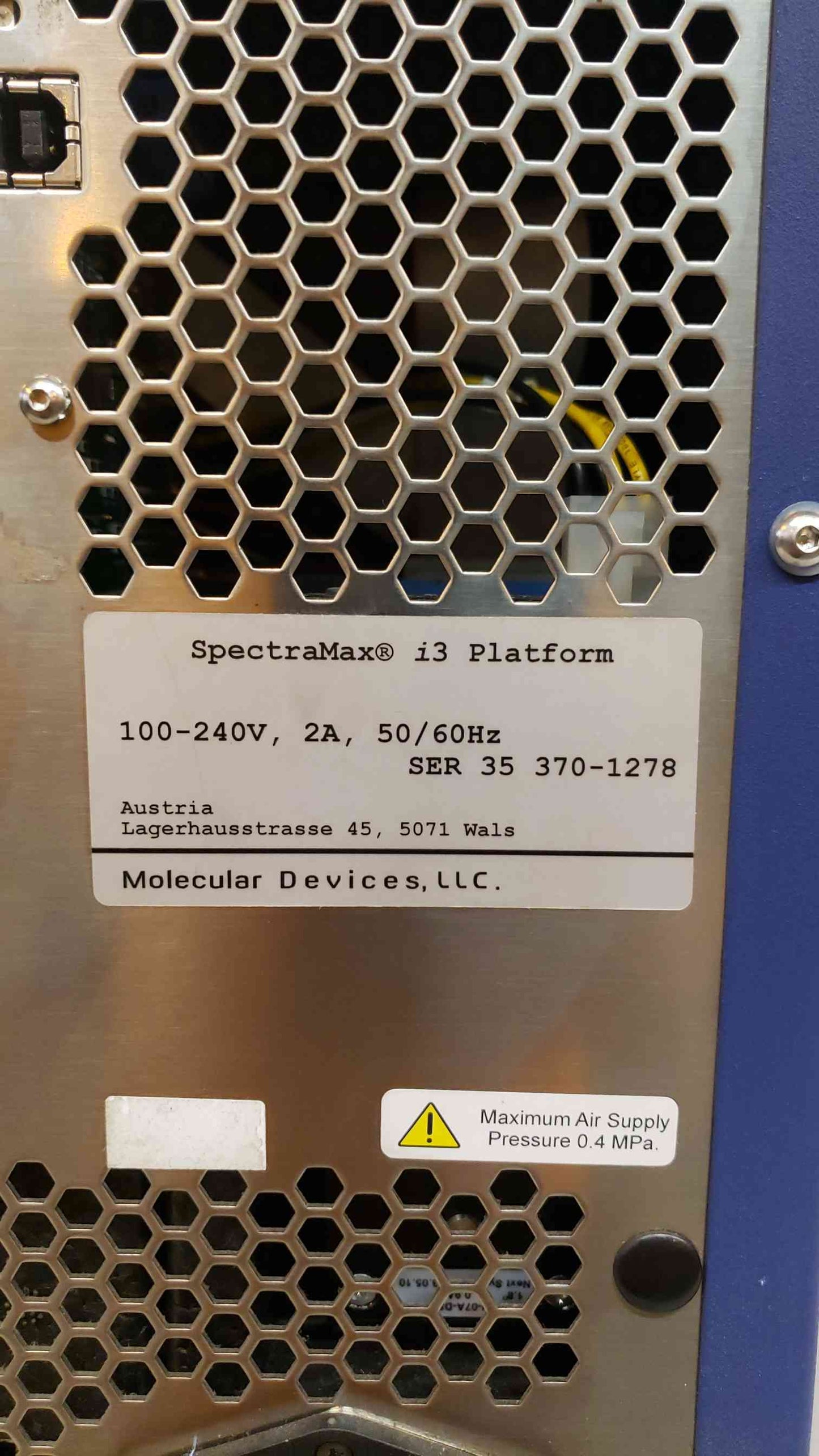 Molecular Devices SpectraMax i3 MiniMax 300 Cytometer