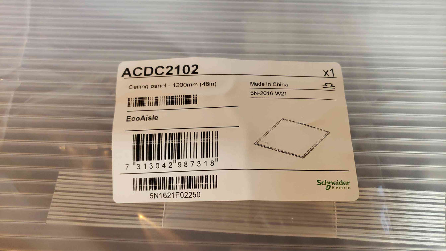 APC Aisle Containment Ceiling Panel 1200mm ACDC2102(100921)