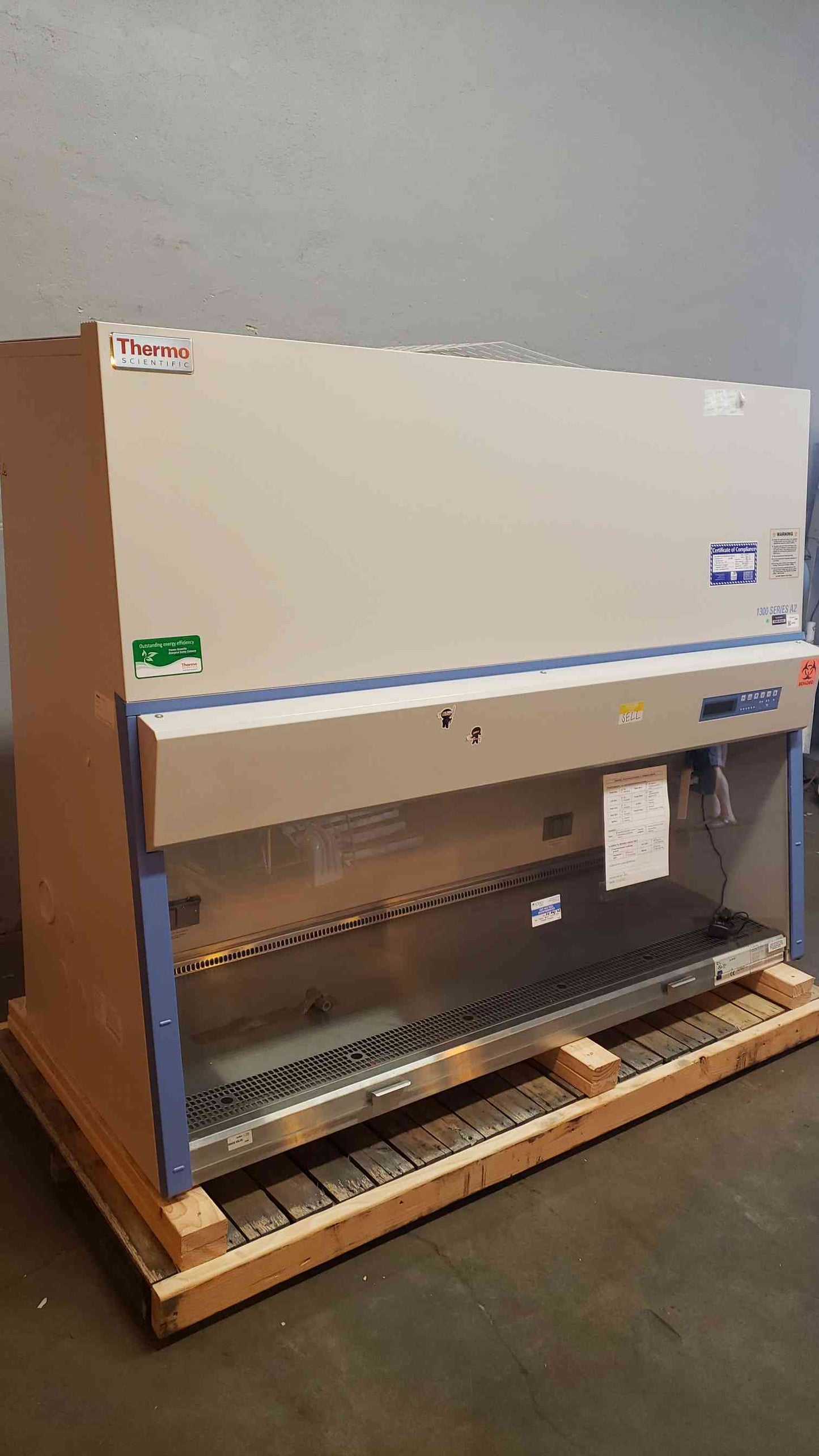 Thermo Scientific 1300 Series A2 BioSafety Cabinet 1387 TESTED/WORKING(100948)