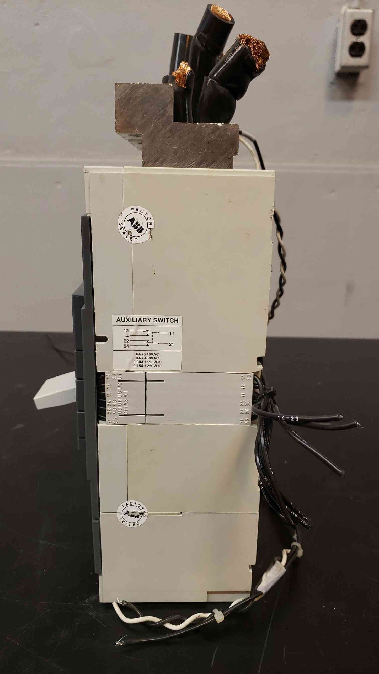 ABB 600A SACE S6H 3 Pole Circuit Breaker AD7747 K6TH(100078)
