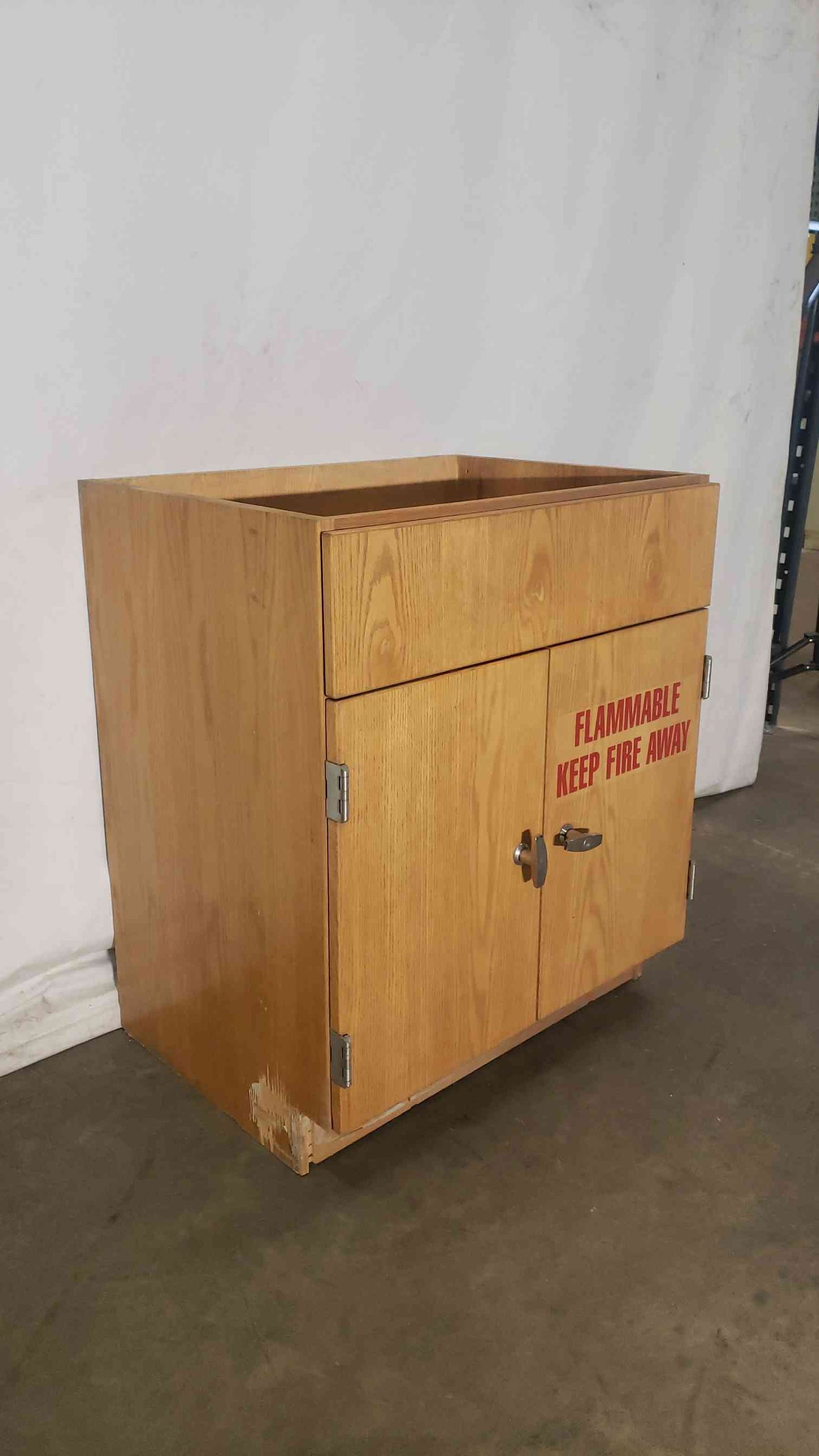 30x23x35 Wooden Flammable Cabinet(100150)