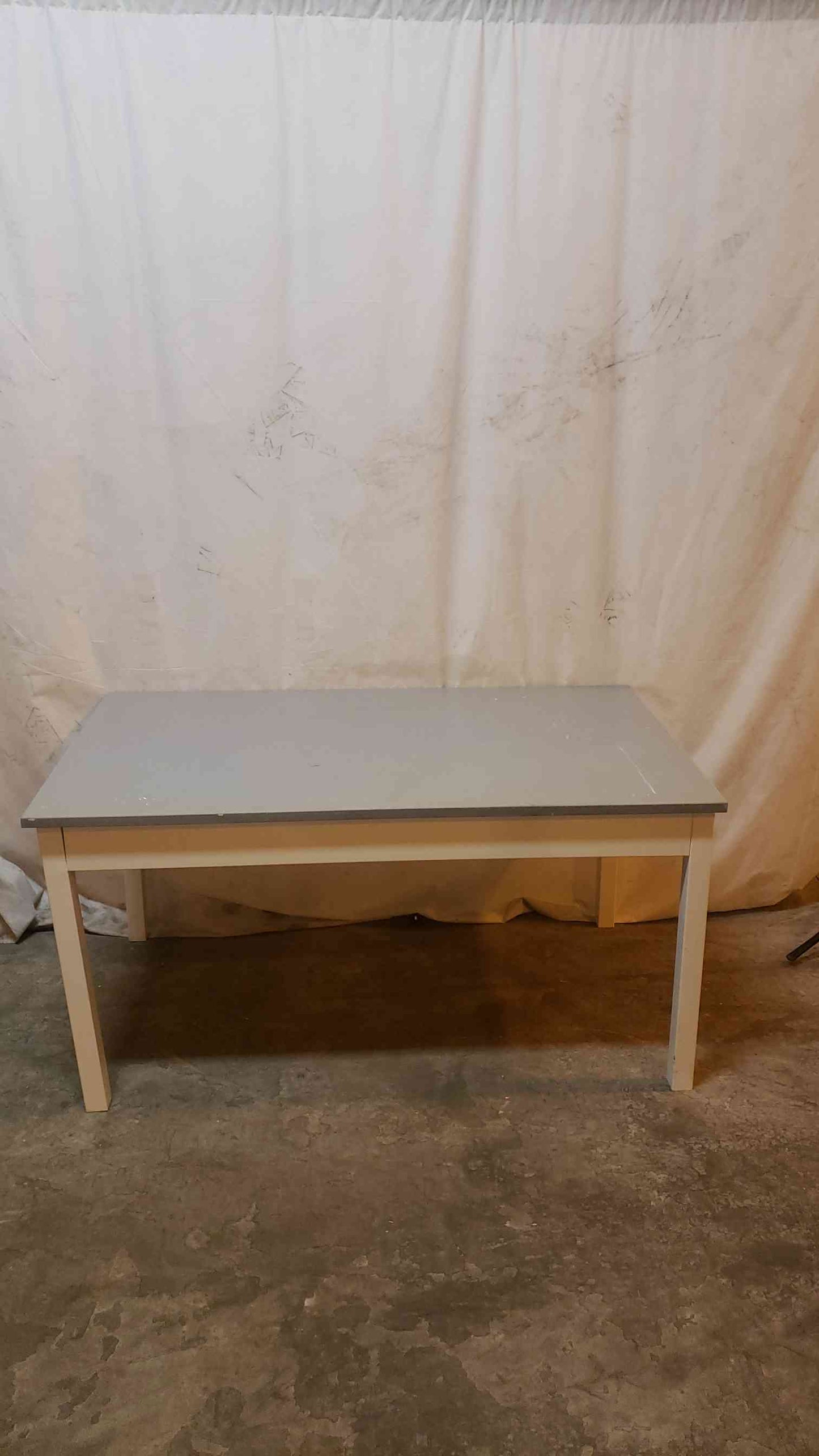 5ft Grey Epoxy Lab Table Desk Chem Resistant (1149AA)(1149AA)