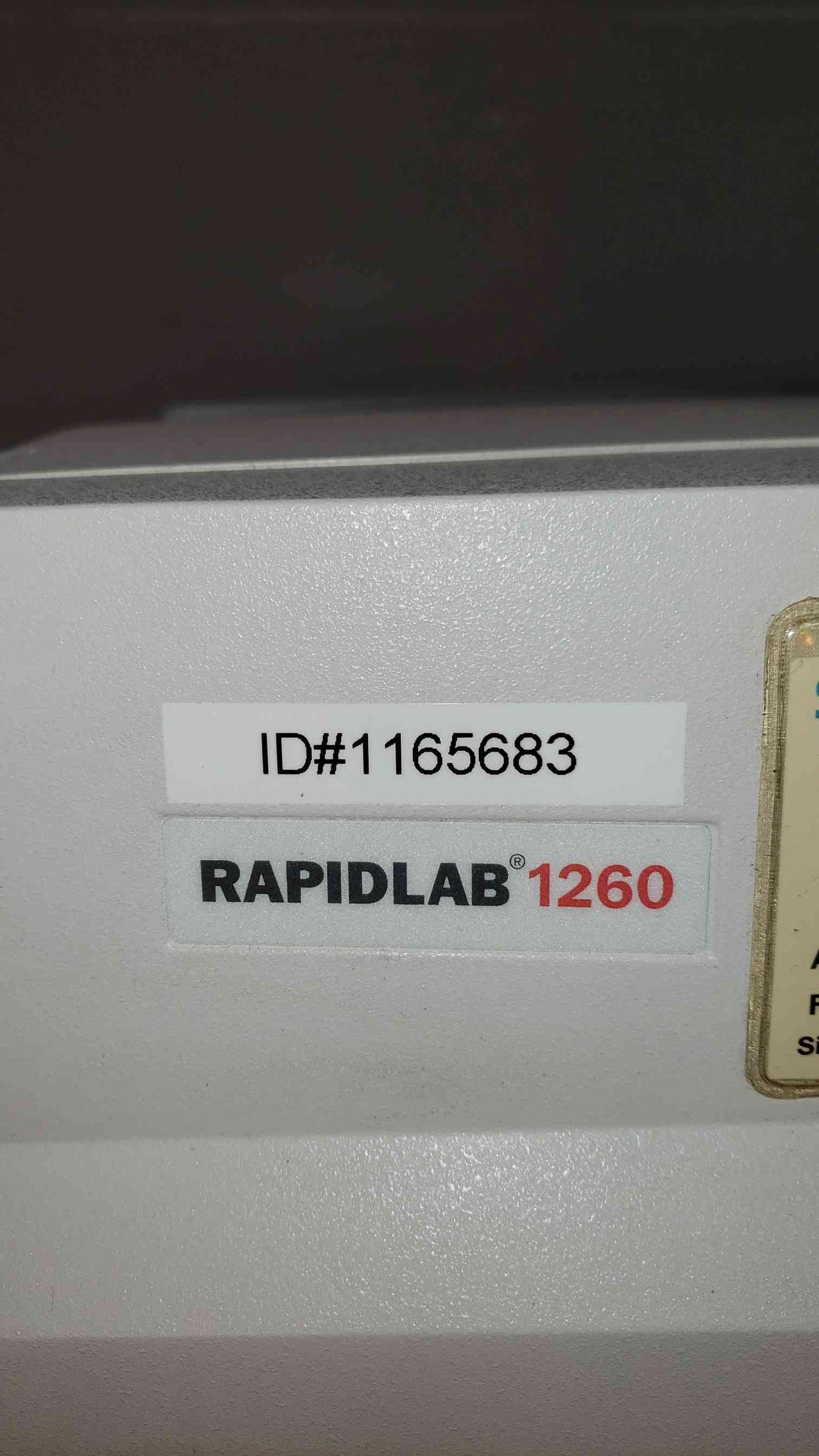 SIEMENS RAPIDLAB 1200 Series WORKING(1866AA)