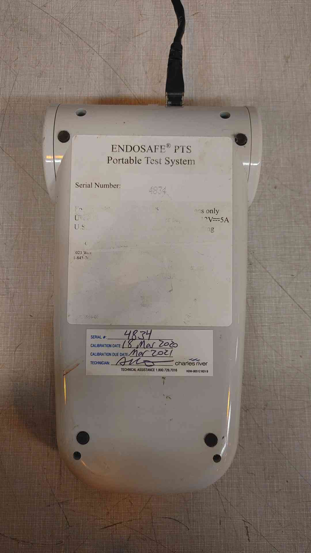 Charles River Endosafe PTS Portable Test System(Q16516)