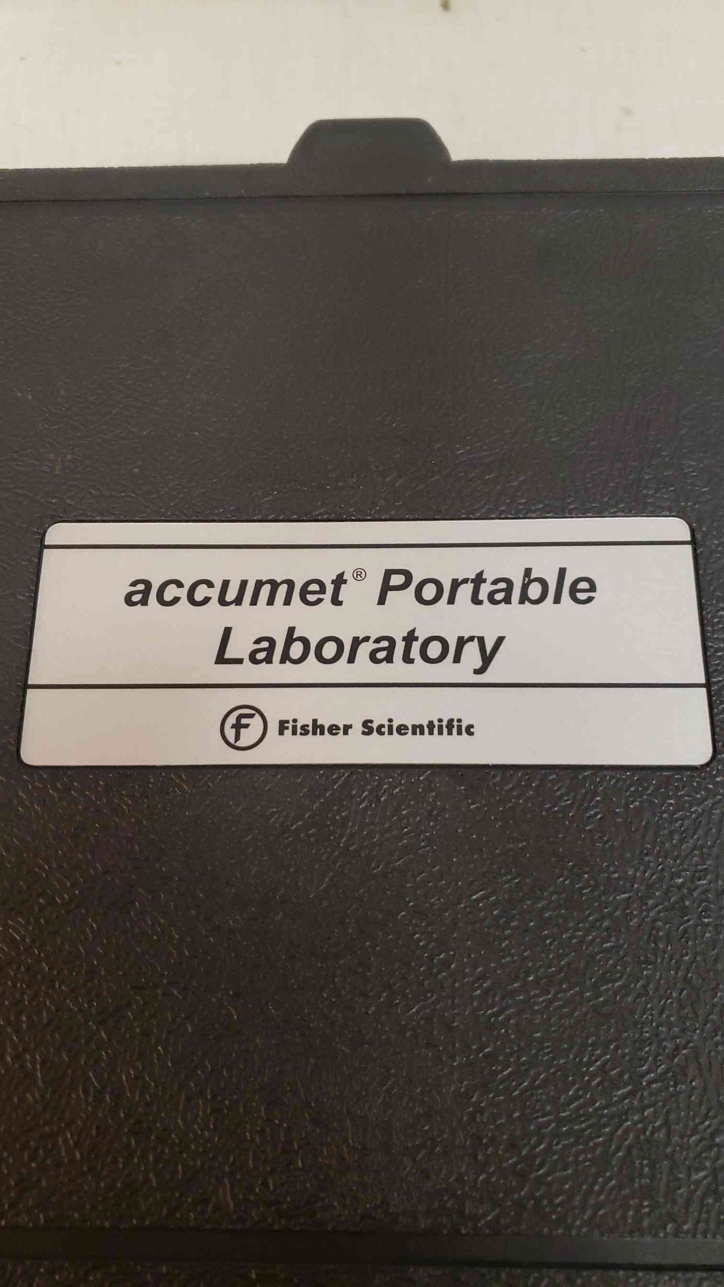 Fisher Scientific Accumet Portable Laboratory WORKING