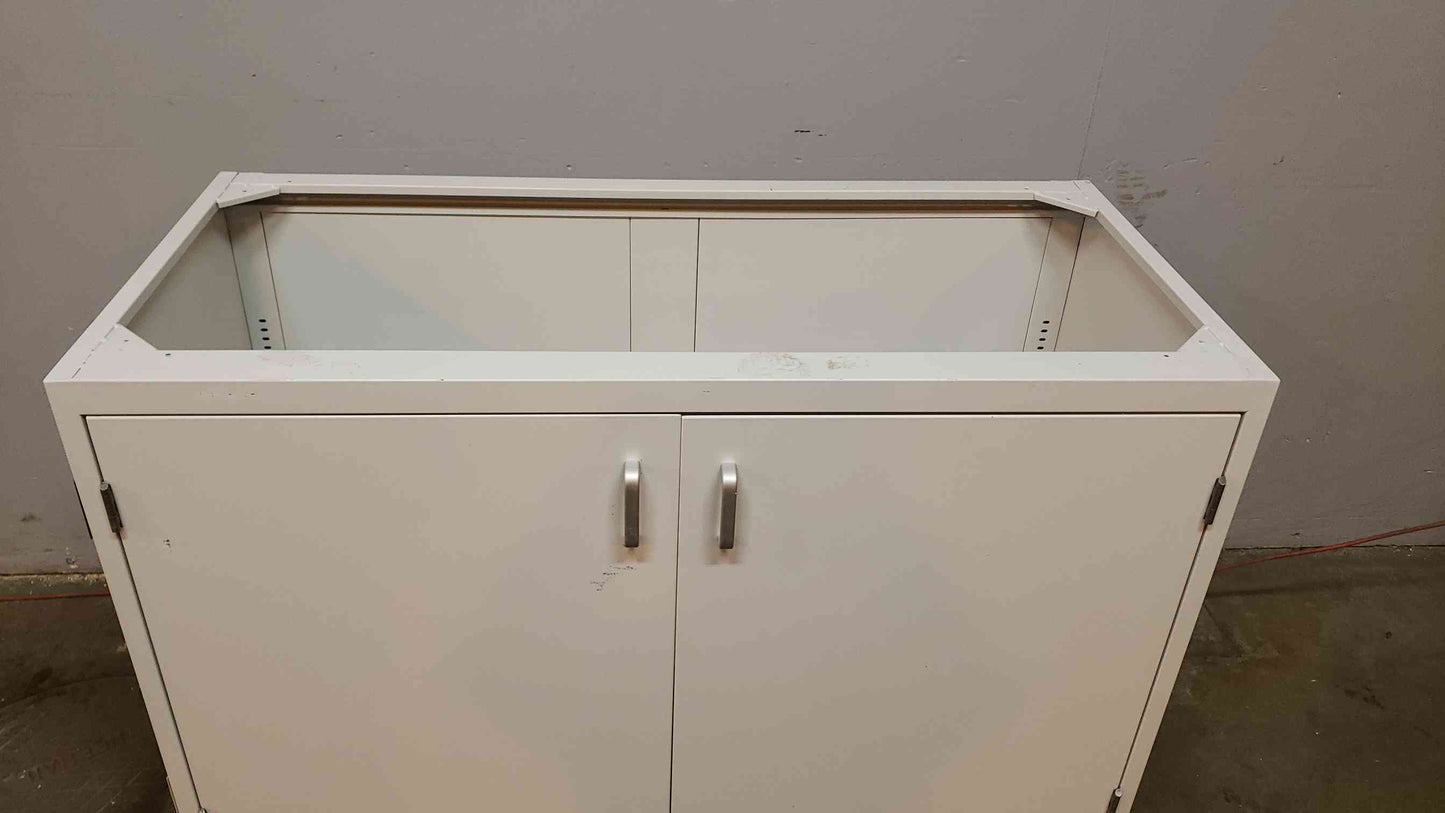 48x22x35 White 2 Door Casework