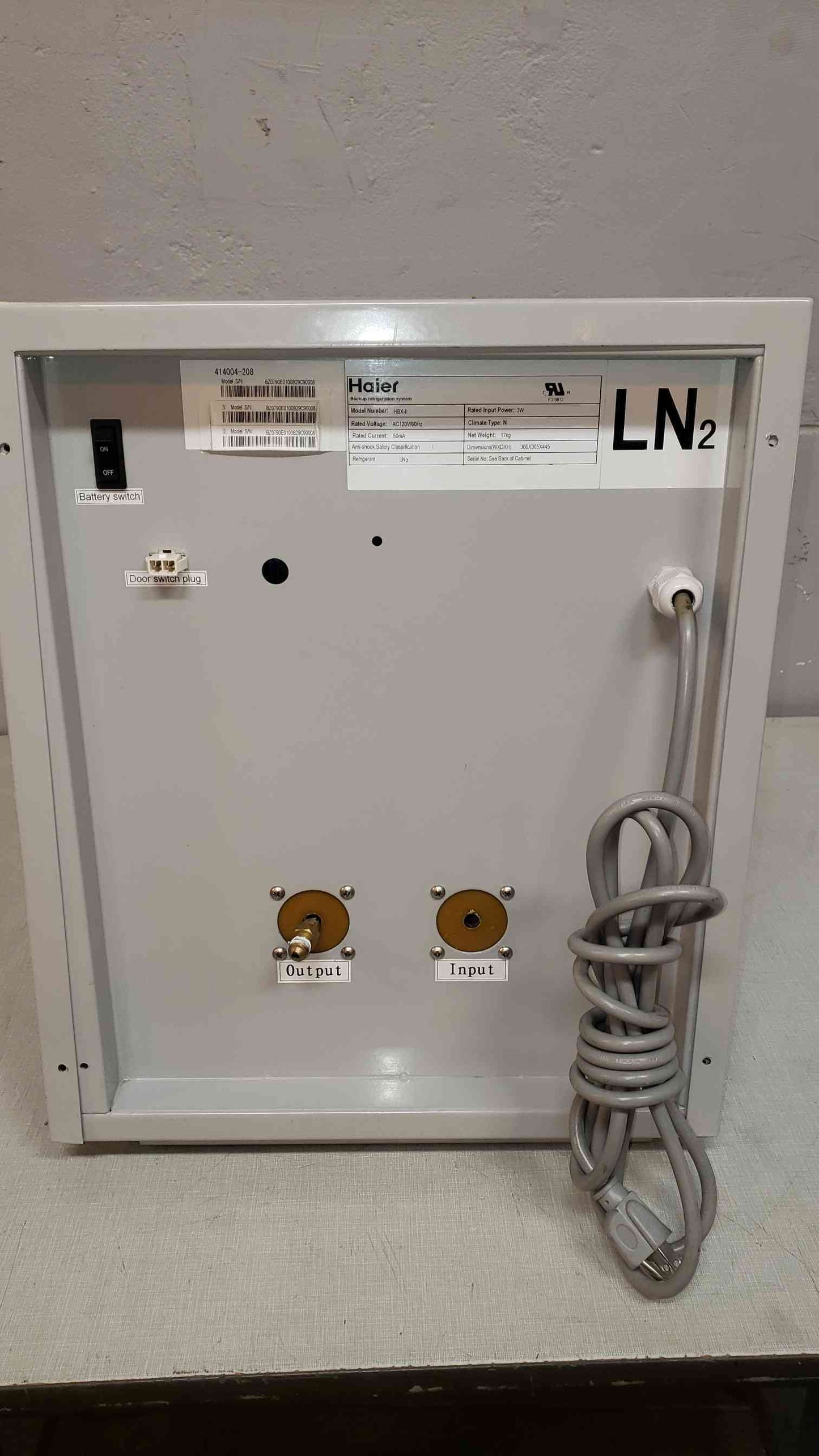 VWR Haier Symphony Backup Refrigerator System HBX-II(100812)