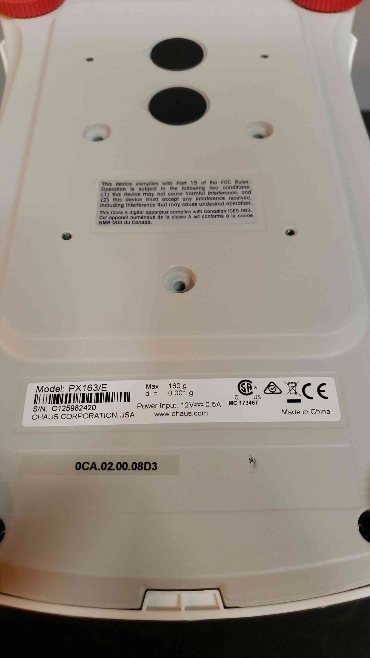 OHAUS Scale PX163/E(100968)