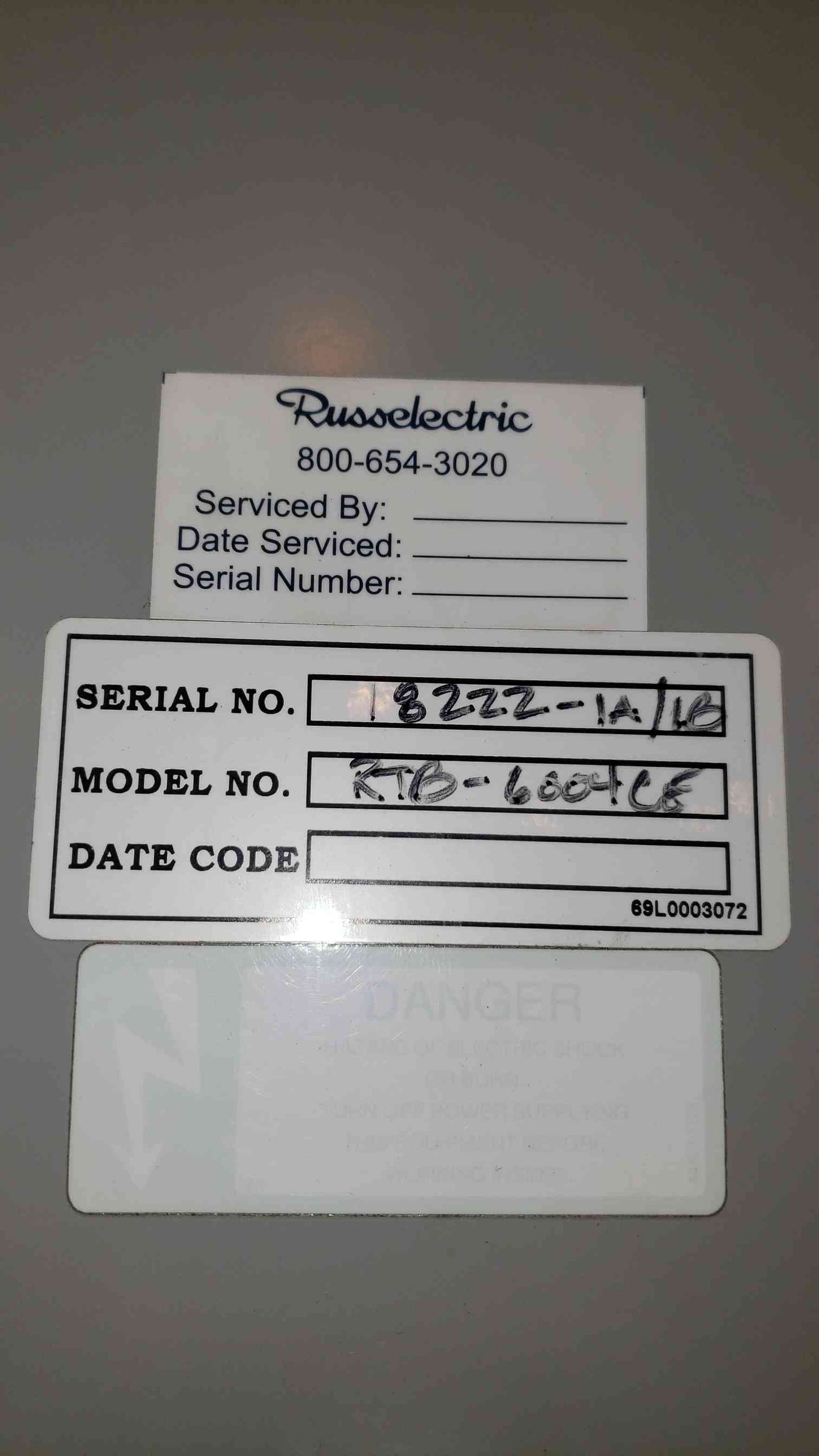 Russelectric 600A ATS RTB6004CE (SKU: 4979AA)(4979AA)