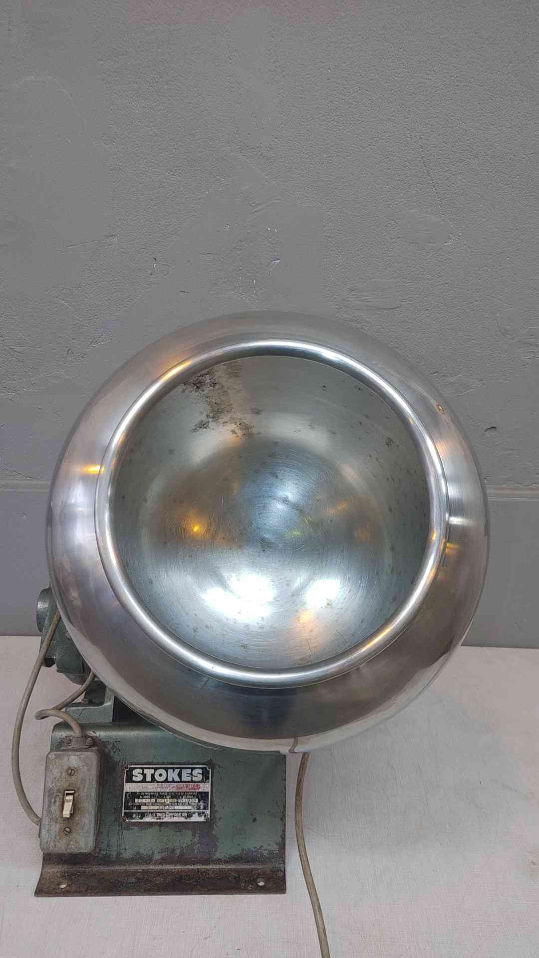 Stokes 16" coating pan 14" deep 10" opening 29-1 (SKU: 1183AA)