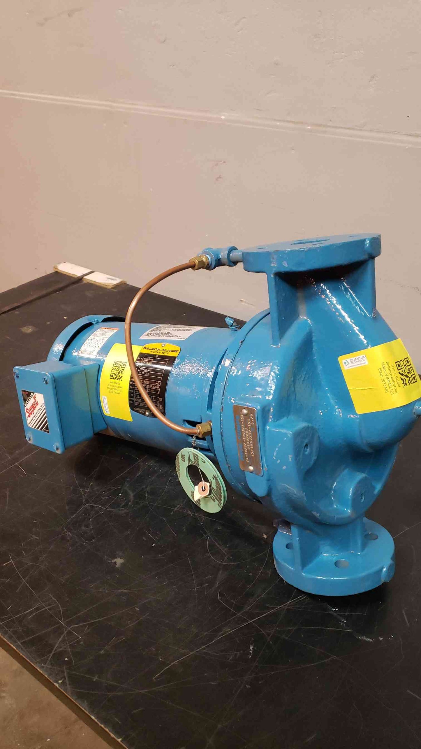 5HP Baldor Reliance Industrial Motor VJMM3212T PACO Pump Package (SKU: 2033AA)(2033AA)