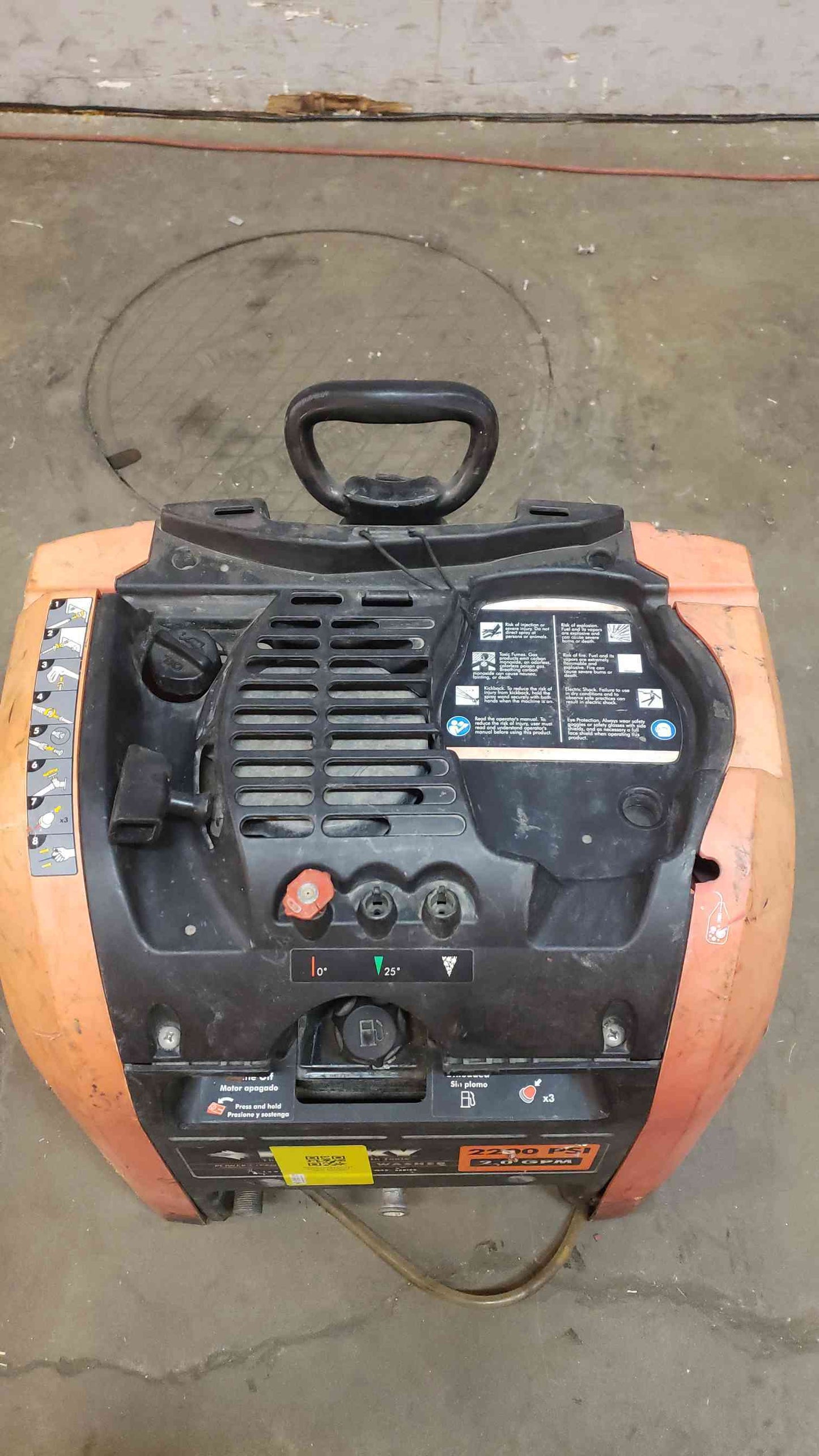 Husky Pressure Washer Q45 Series 2200PSI 2.0 GPM HU80522(3026AA)