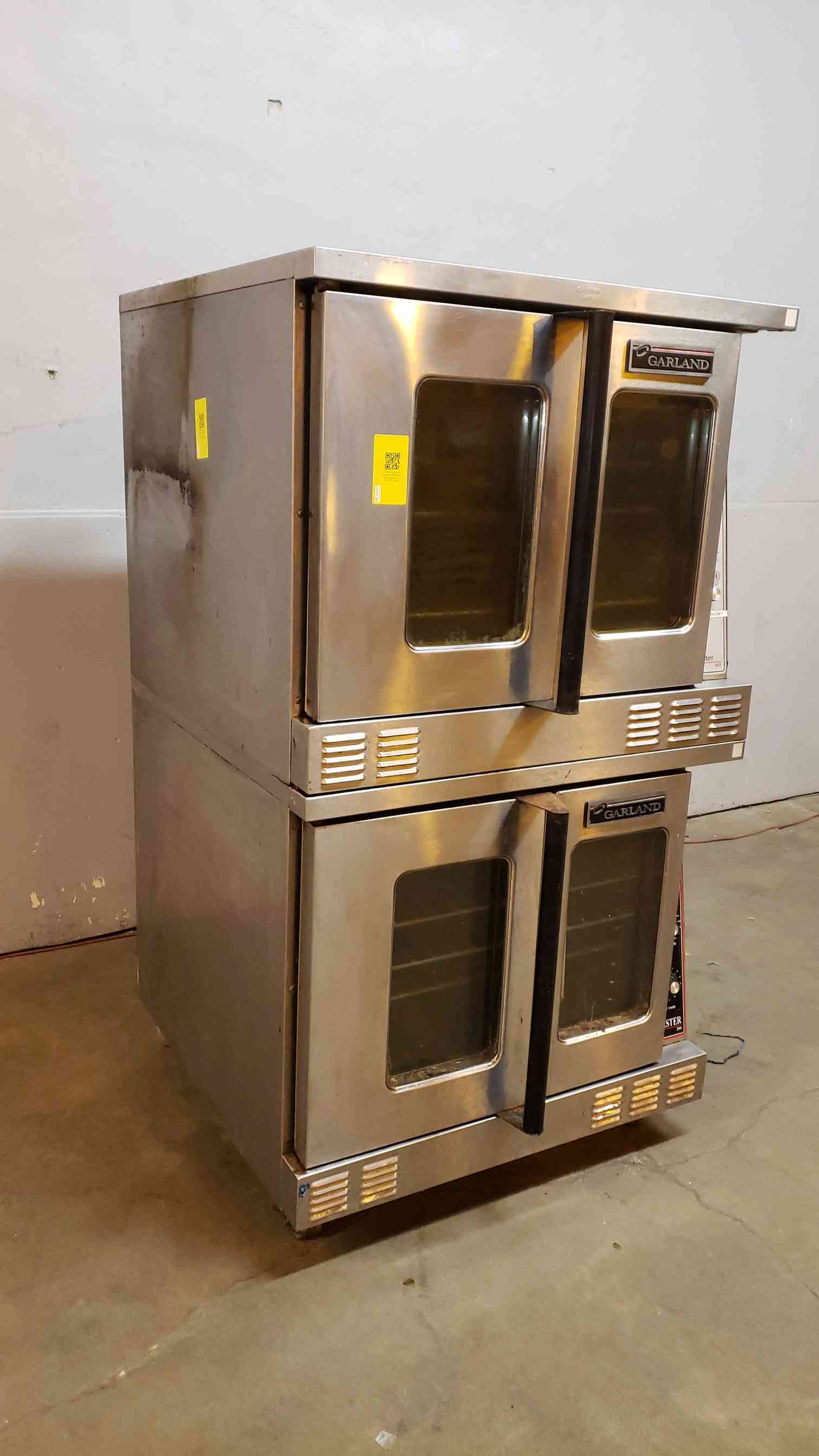 Garland Stainless Dual Oven Master 455 Double Stack (SKU: 3515AA)(3515AA)