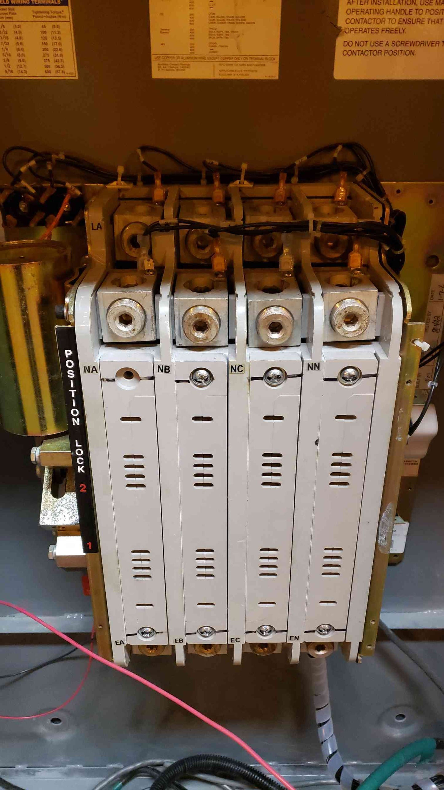 Kohler 4 Pole Power Automatic Transfer Switch GLS5666410400 400A KGATS 480V (101267)(101267)