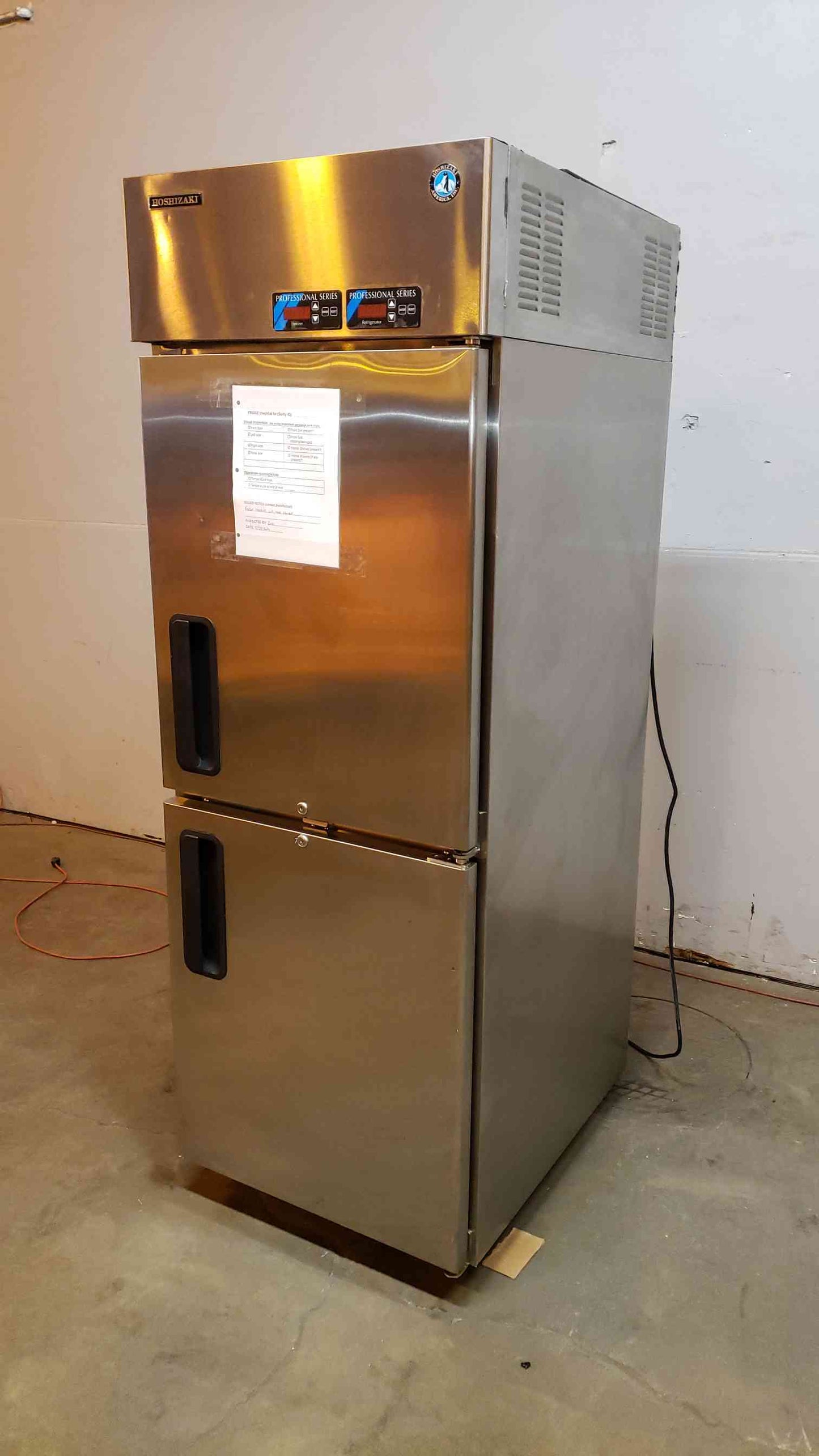 HOSHIZAKI Stainless Refrigerator/Freezer RFH1-SSB-HSE (SKU: 3511AA)(3511AA)