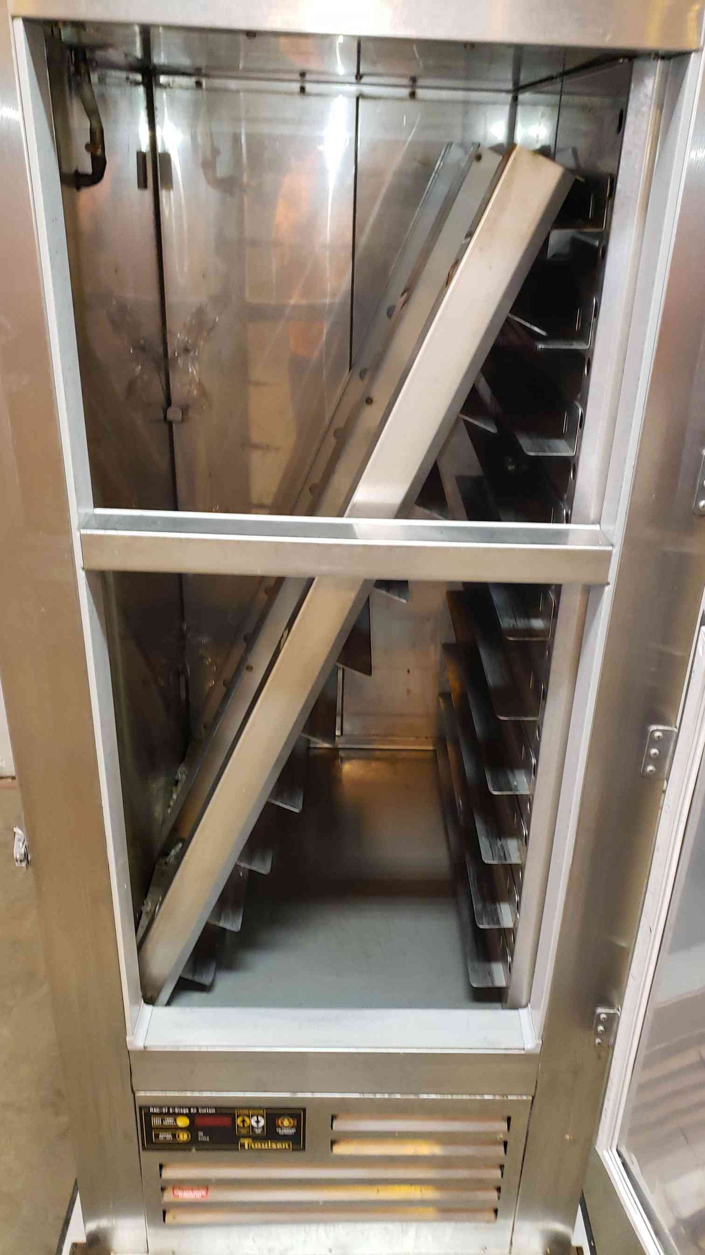 Traulsen Stainless Steel Air Curtain Refrigerator RAC-37 (SKU: 3512AA)(3512AA)