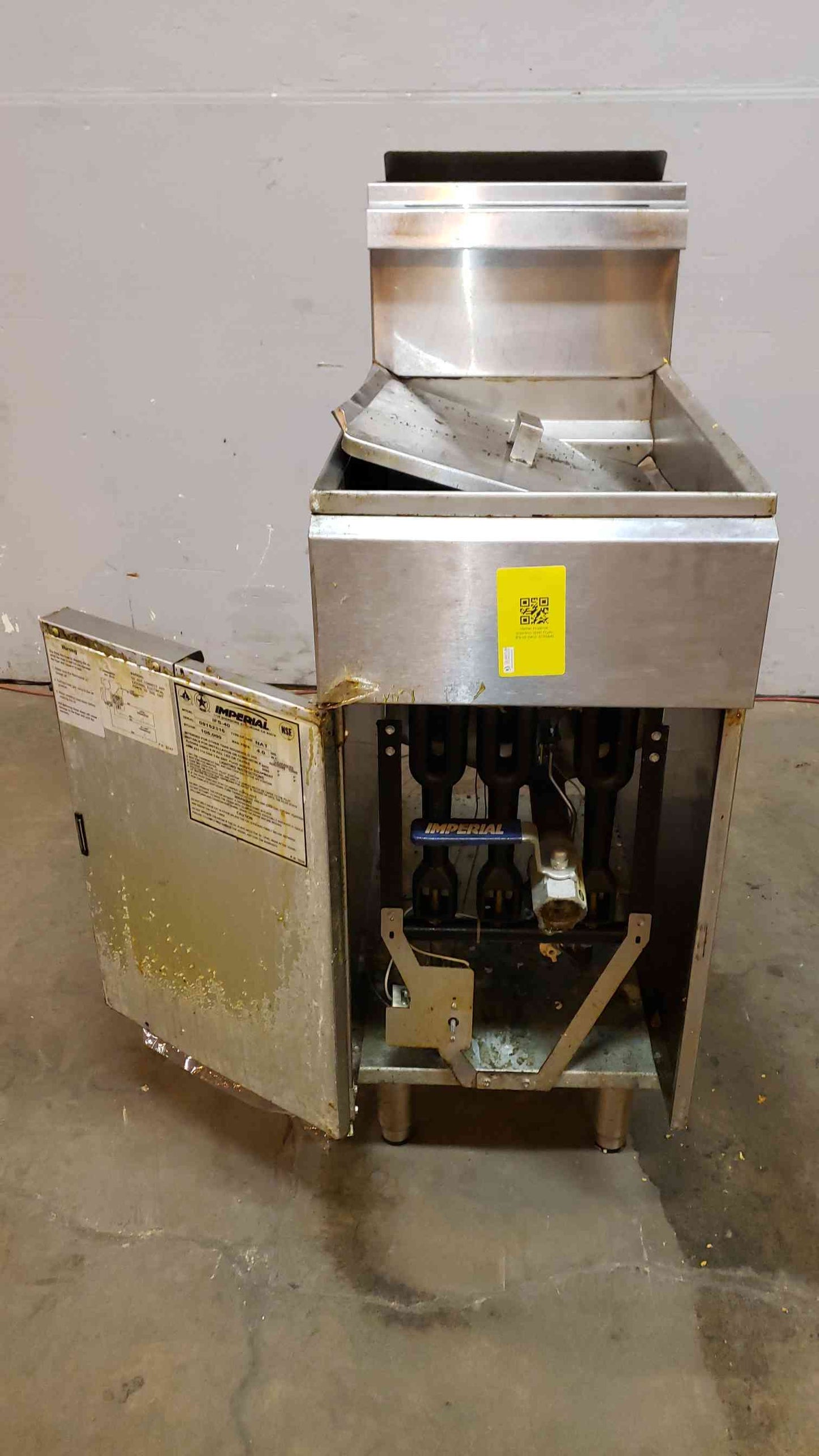 Imperial Stainless Steel Fryer IFS-40 (SKU: 3530AA)(3530AA)
