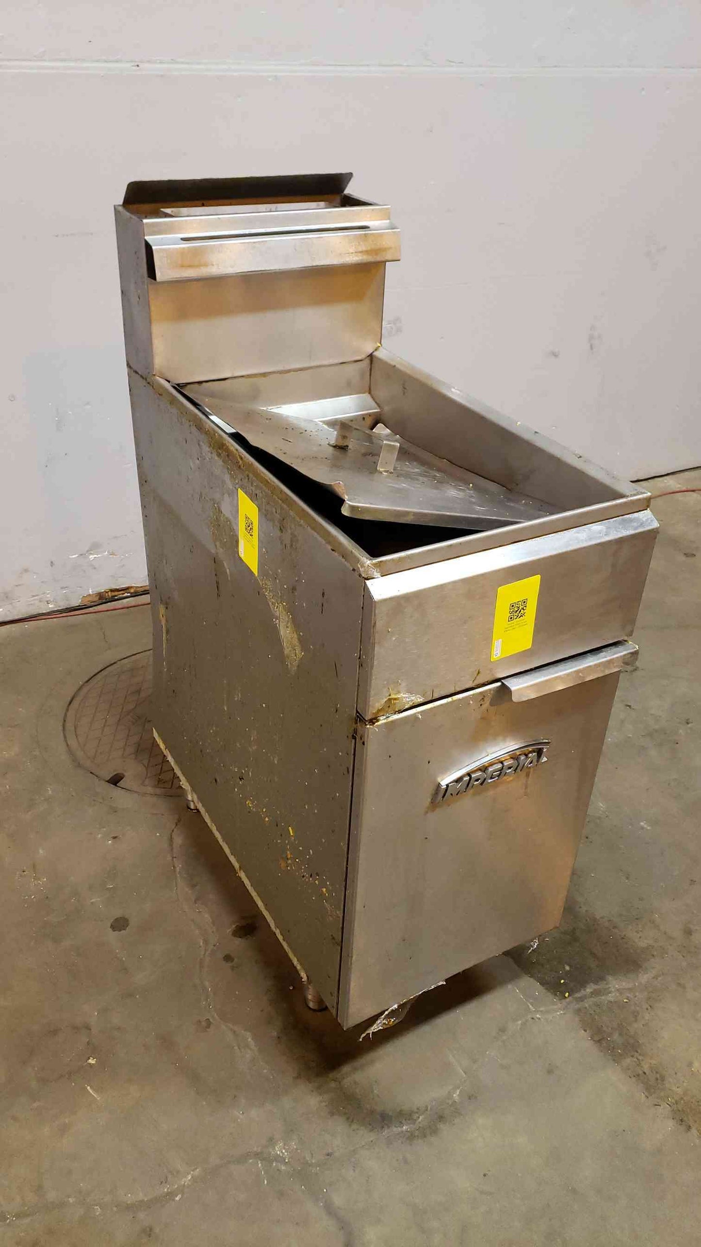 Imperial Stainless Steel Fryer IFS-40 (SKU: 3530AA)(3530AA)
